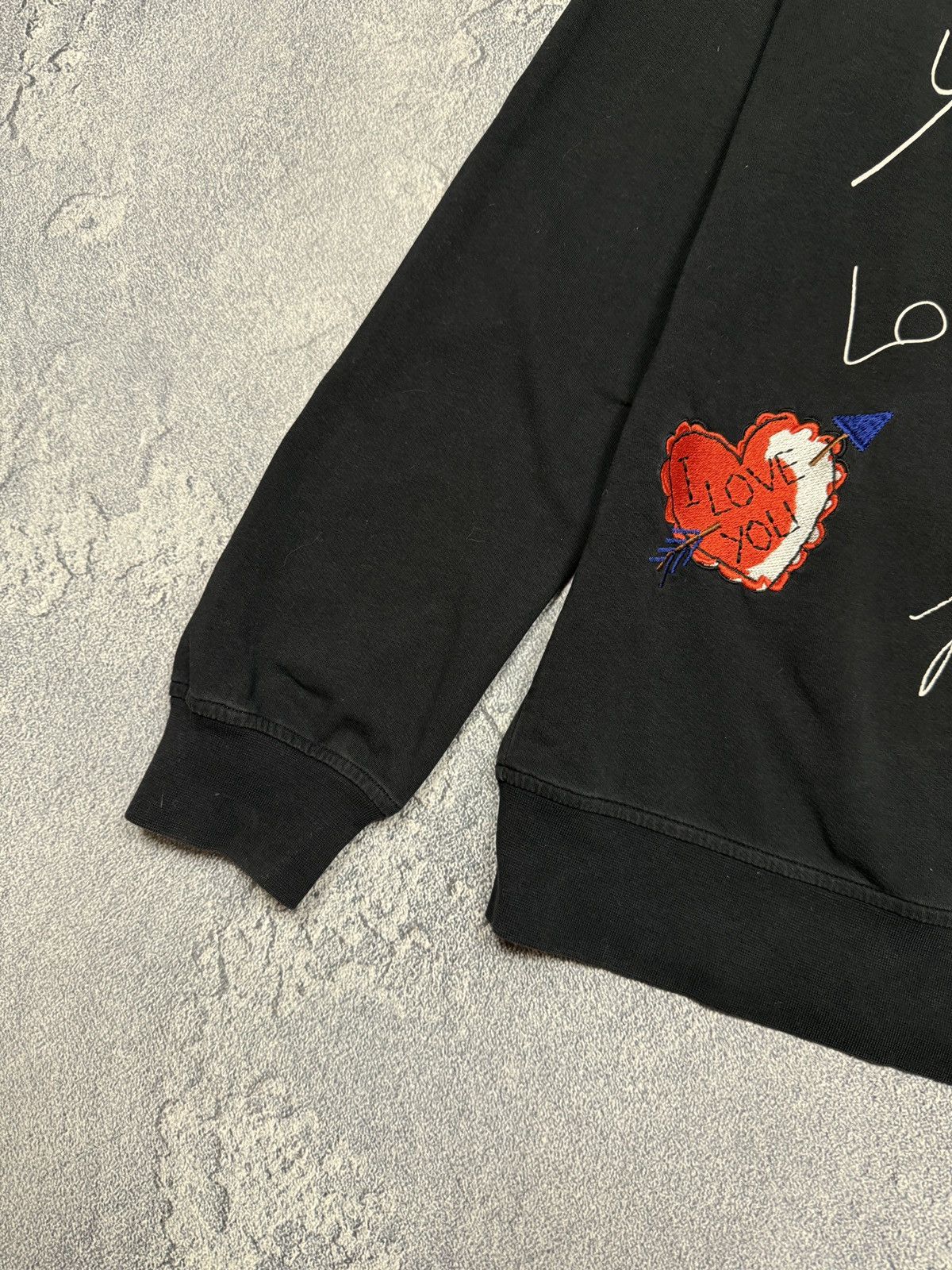 Moschino Vintage Moschino Sweatshirt Black Big Logo Size US S / EU 44-46 / 1 - 3 Thumbnail