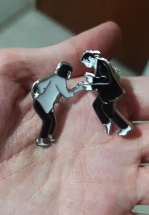 Other Swing Dance Figure Enamel Pin Size ONE SIZE - 2 Thumbnail