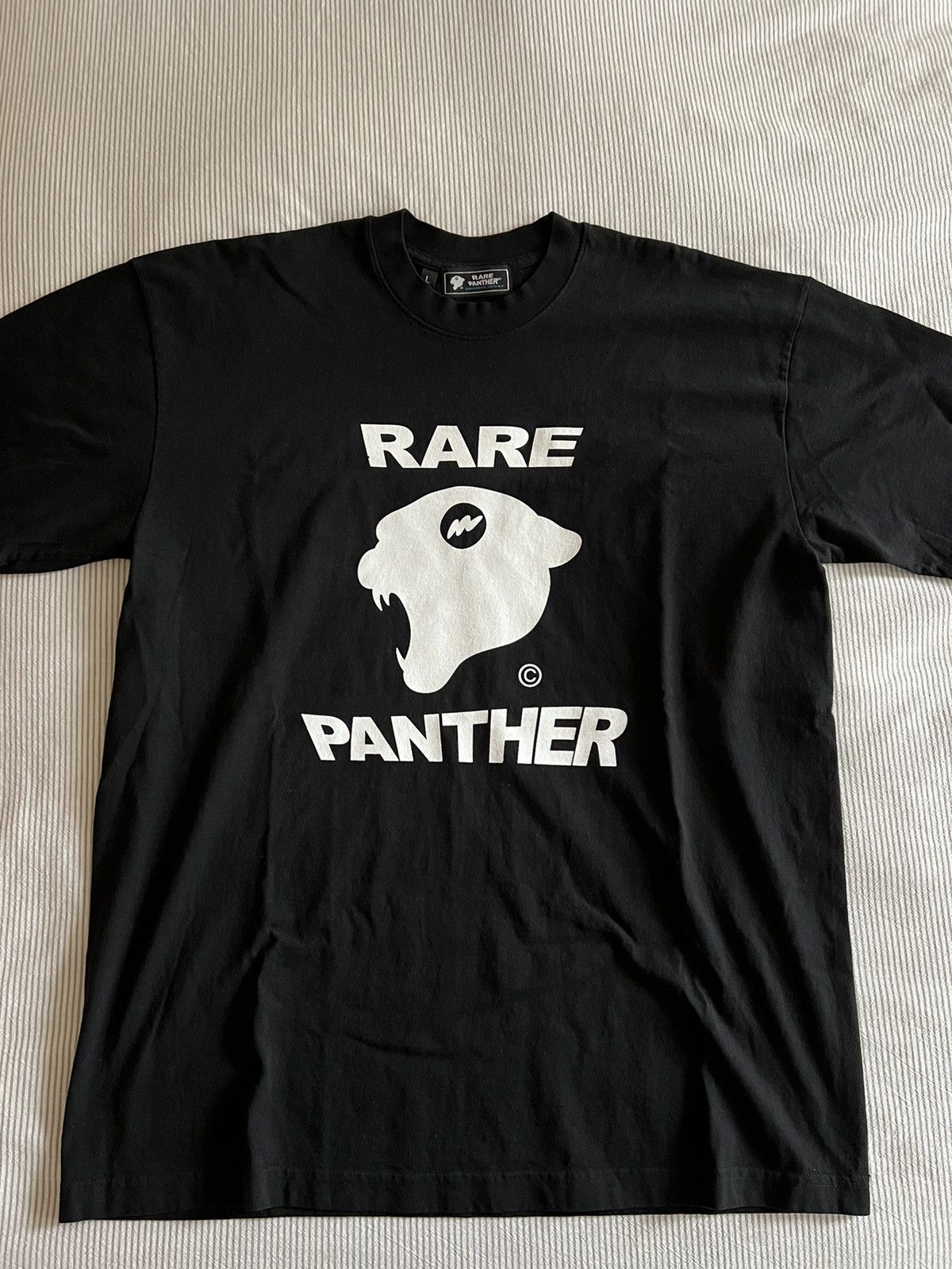 Rare Panther Rare Panther Logo T Shirt Black Large New Vick Verdy 