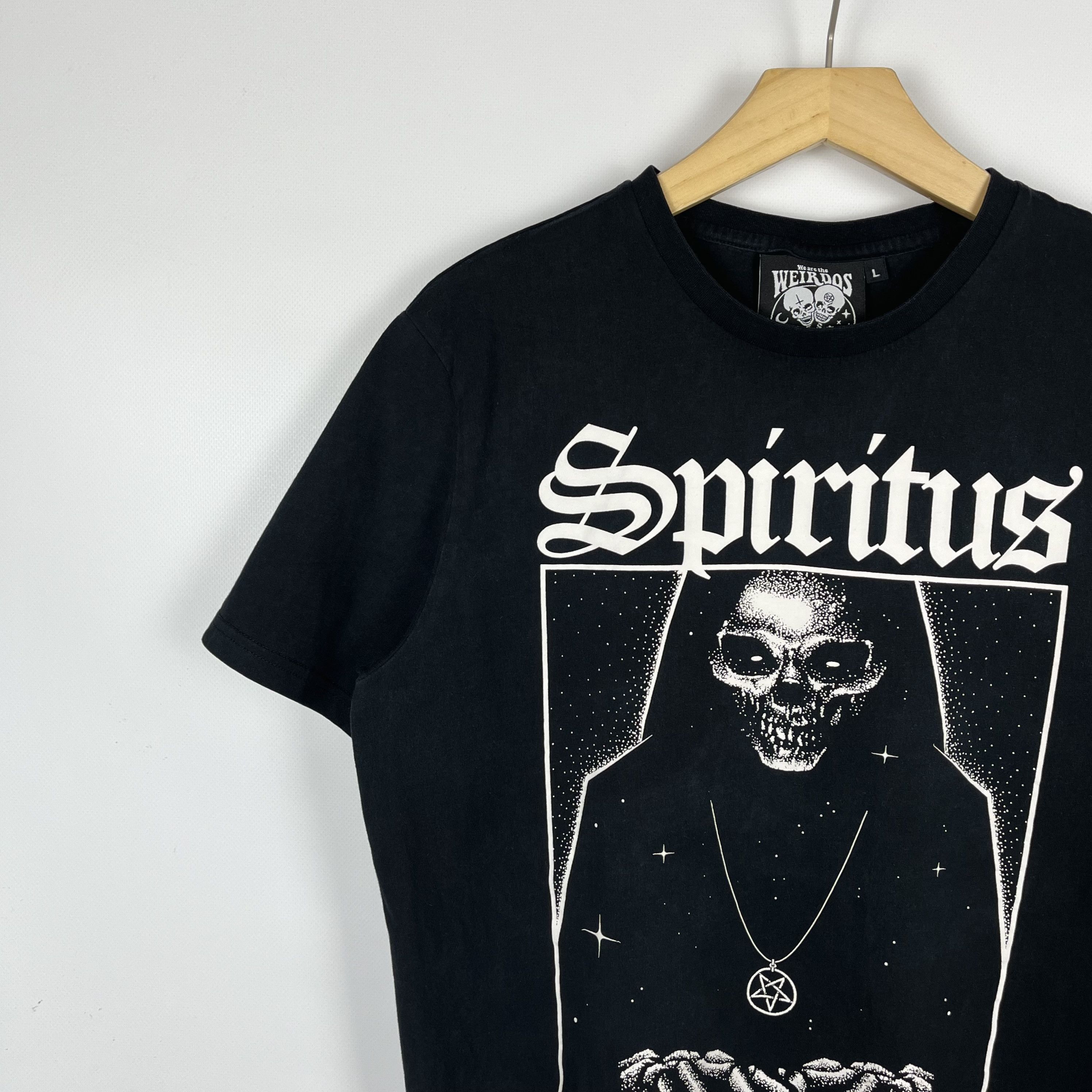 Killstar Killstar Spiritus Grim Reaper Gothic Art T Shirt Size US L / EU 52-54 / 3 - 5 Thumbnail