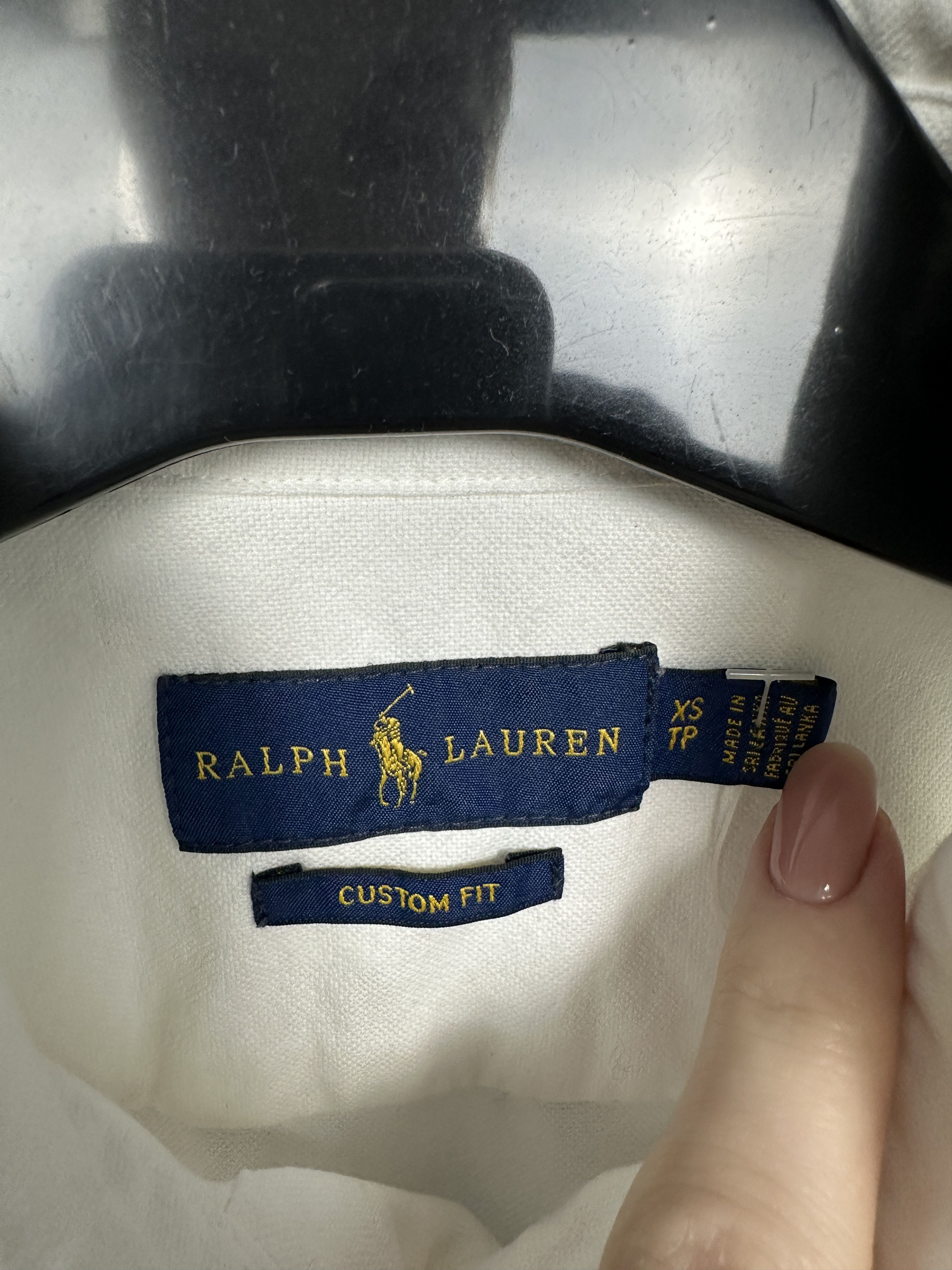 Polo Ralph Lauren Polo Ralph Lauren Mens White Long Sleeve Shirt Size US L / EU 52-54 / 3 - 3 Thumbnail