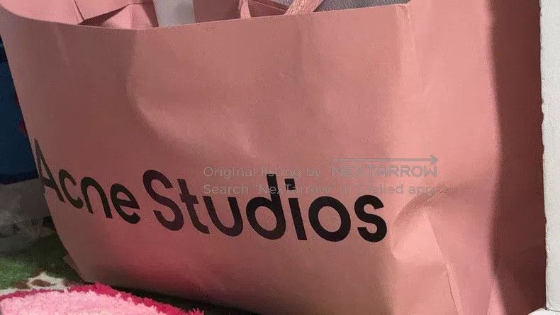 Acne Studios Acne Studios Pink-Tone Plaid Scarf Size ONE SIZE - 5 Thumbnail