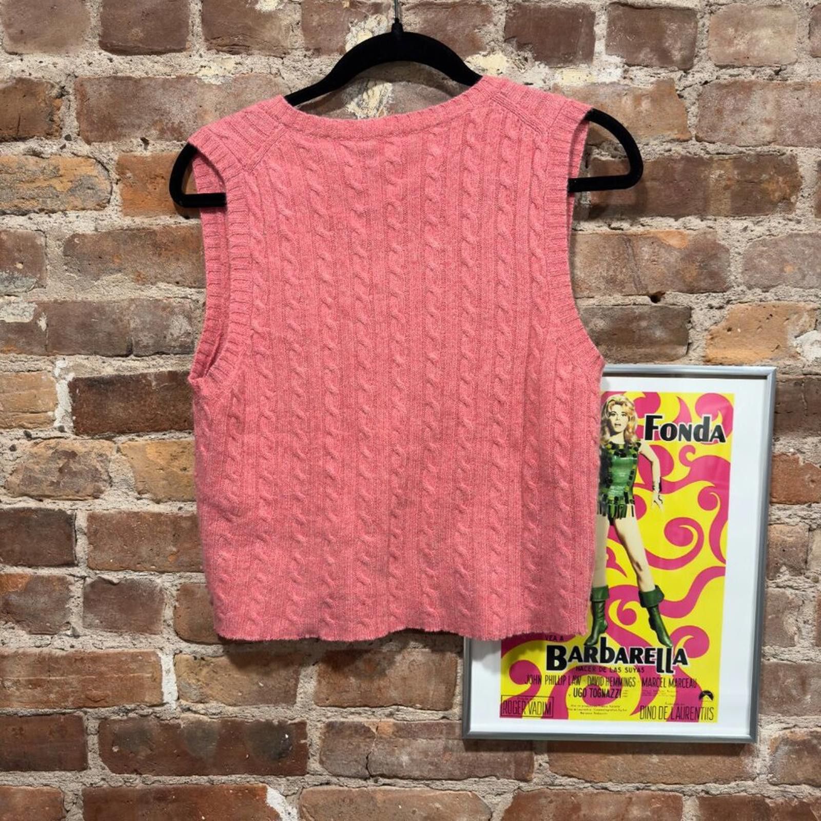 Vintage 2004 THE LIMITED CASHMERE BLEND SWEATERVEST Size M / US 6-8 / IT 42-44 - 6 Thumbnail