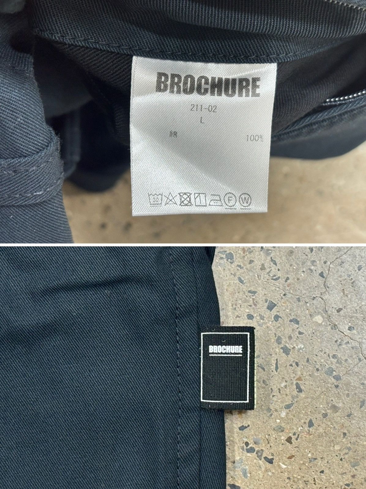 Brochure 1P Chino Pants L Navy