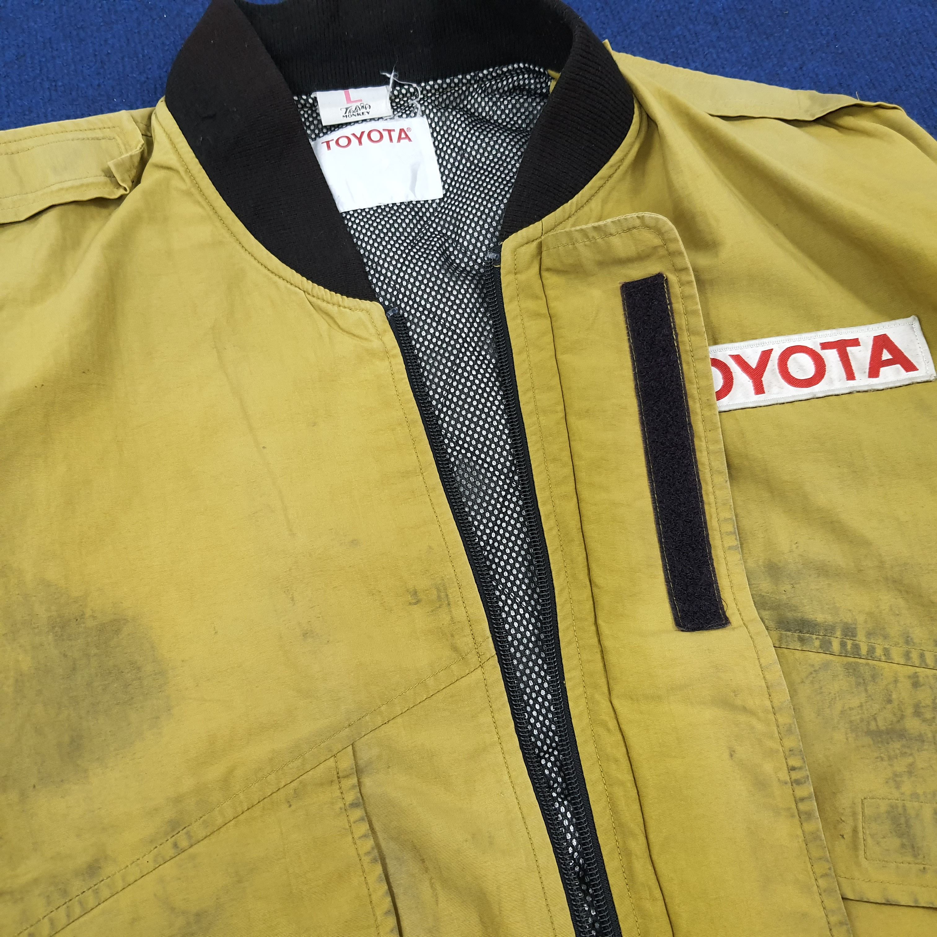 Japanese Brand × Vintage Vintage Toyota TRD Racing Team Motorsports Bomber Jacket Size US XL / EU 56 / 4 - 6 Thumbnail