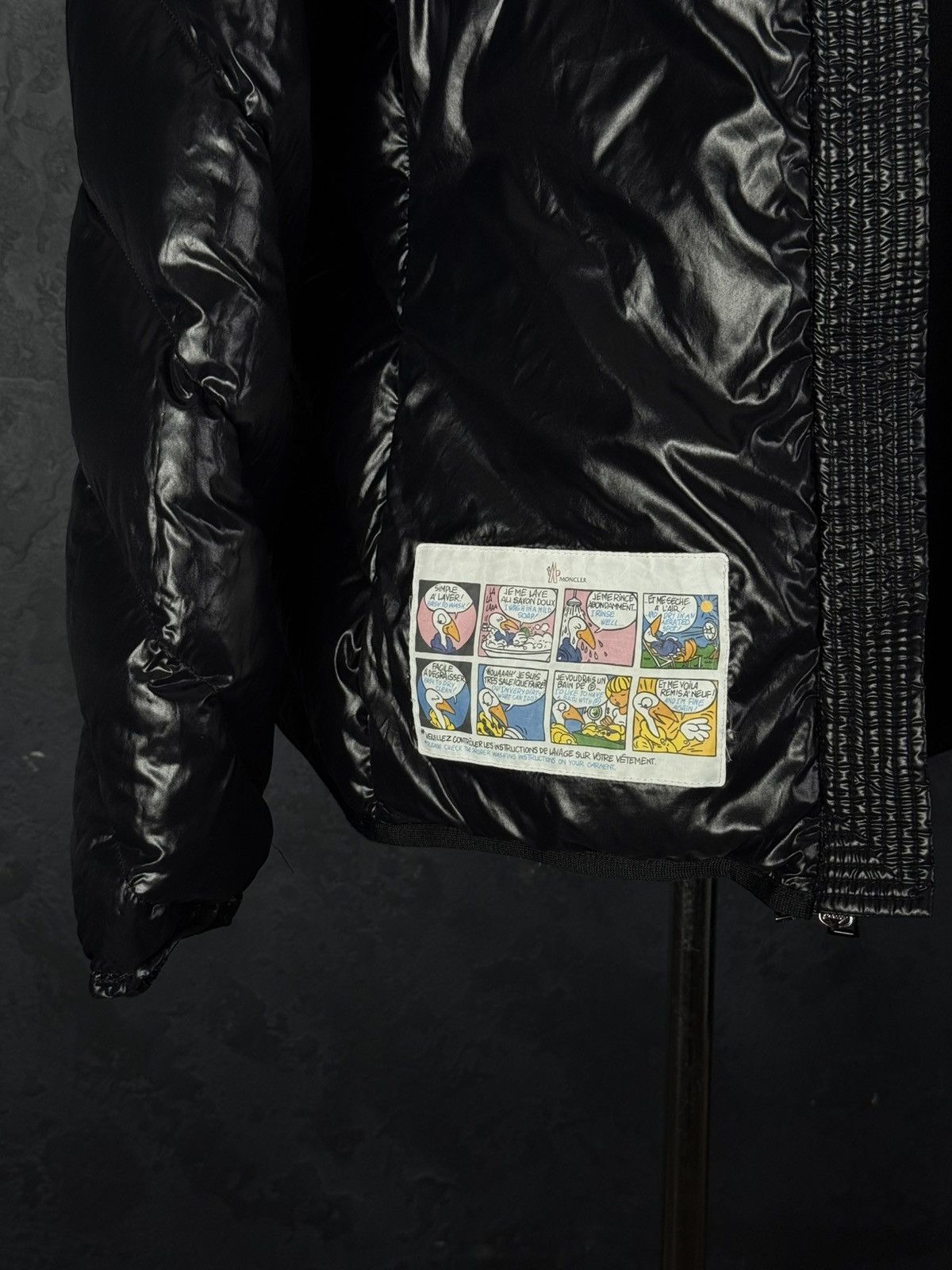 Moncler Moncler Black Brouel Hooded Quilted Jacket Goose Down Size 5 Size L / US 10 / IT 46 - 14 Thumbnail