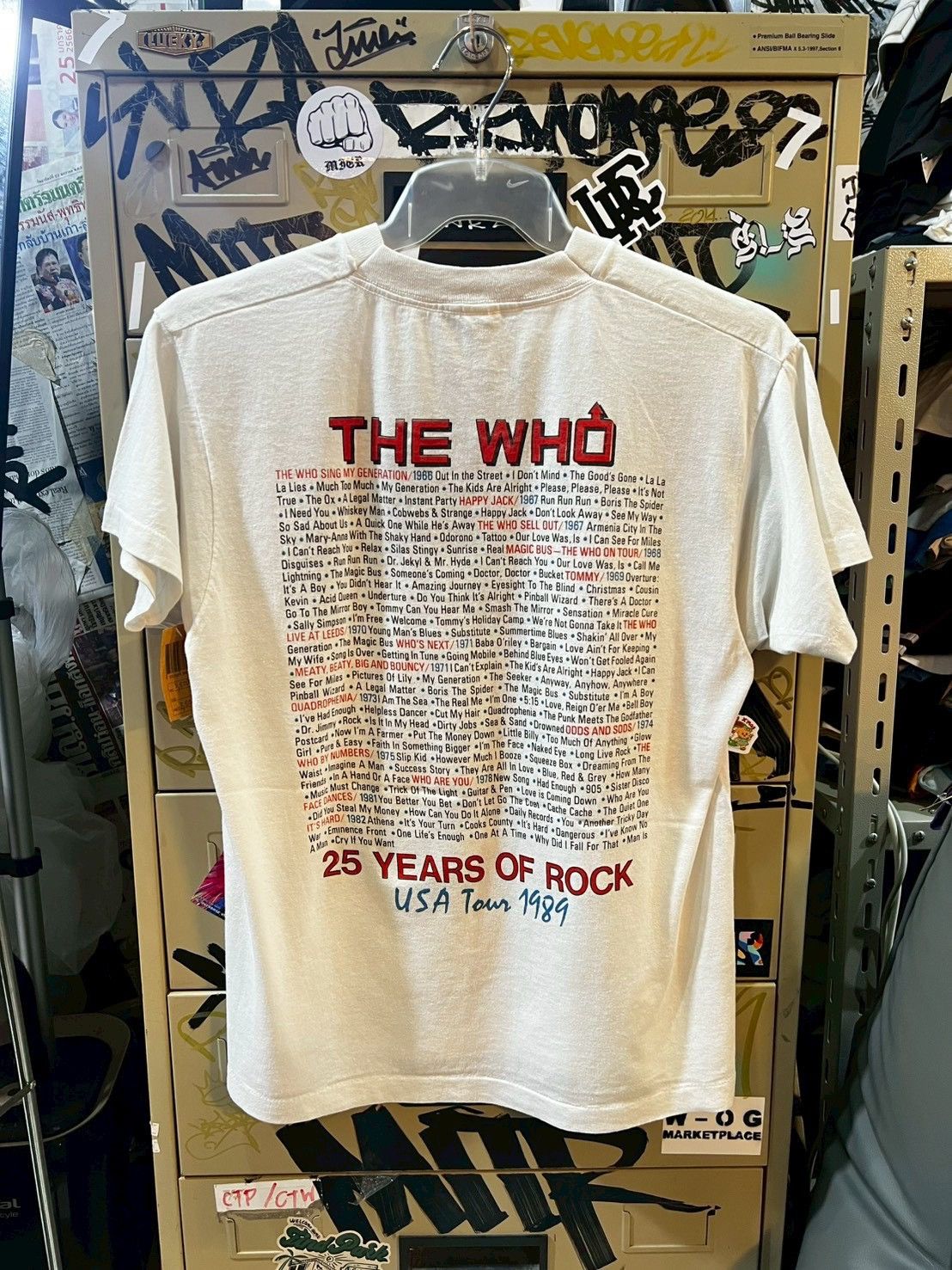 Band Tees The Who vintage tee 1989’s Size US L / EU 52-54 / 3 - 6 Thumbnail