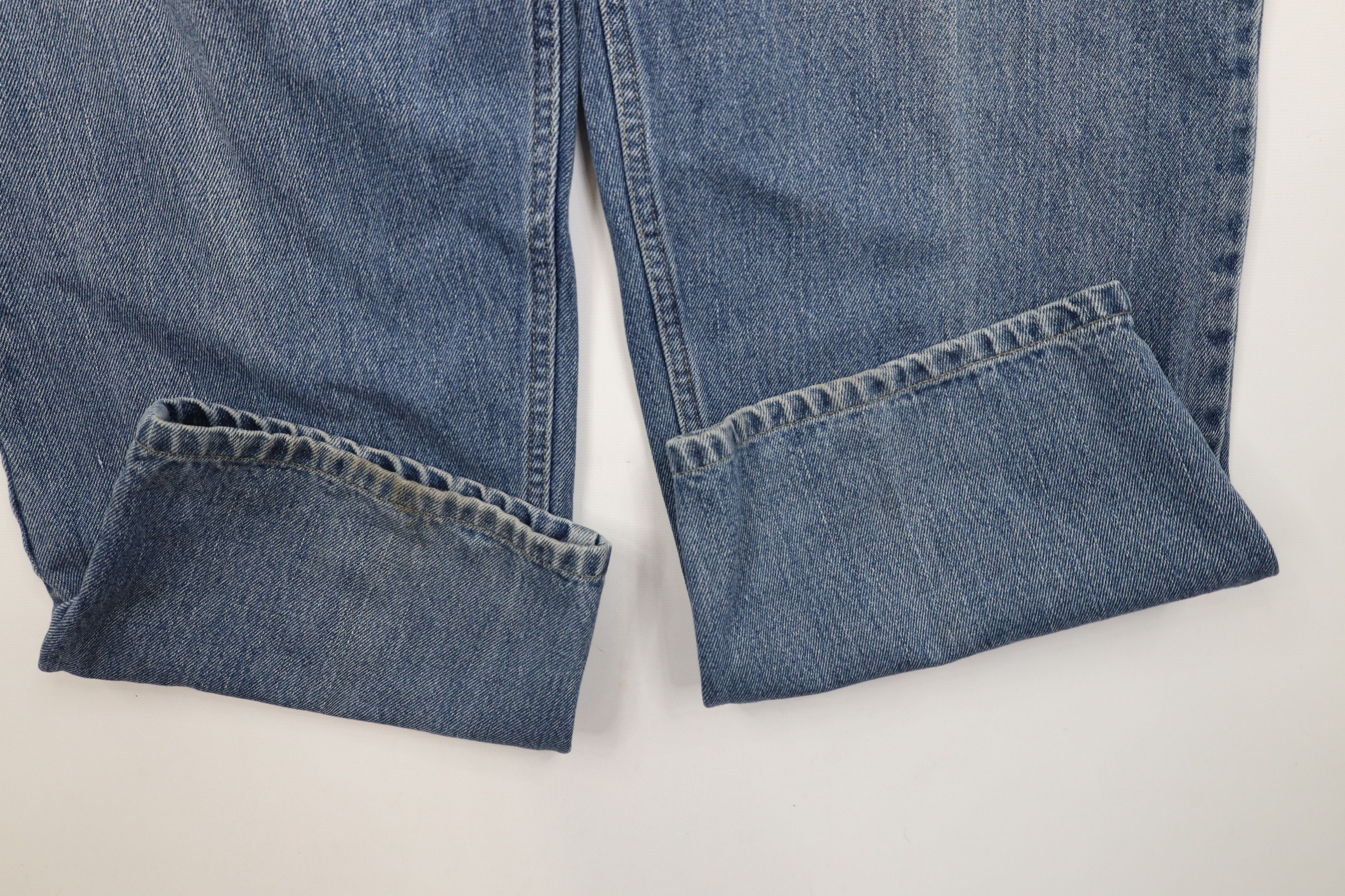 Vintage Vintage 90s Y2K Streetwear Wide Leg Skateboard Denim Jeans Size US 34 / EU 50 - 5 Thumbnail