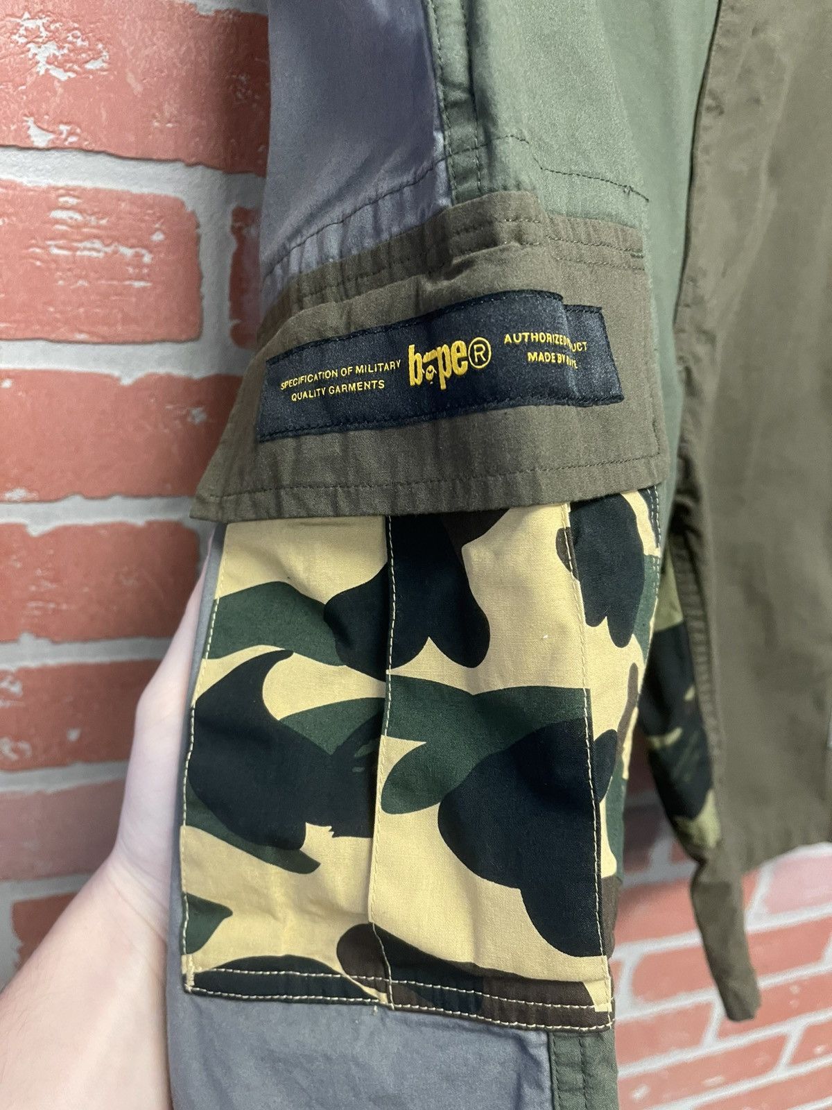 Bape Size S - BAPE Crazy Pattern 6 Panel Pocket Wide Fit Shorts Size US 30 / EU 46 - 4 Thumbnail