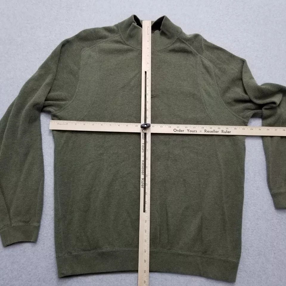 Tommy Bahama Tommy Bahama Sweater Mens Large Long Sleeve Zip Mock Neck Size US L / EU 52-54 / 3 - 10 Thumbnail