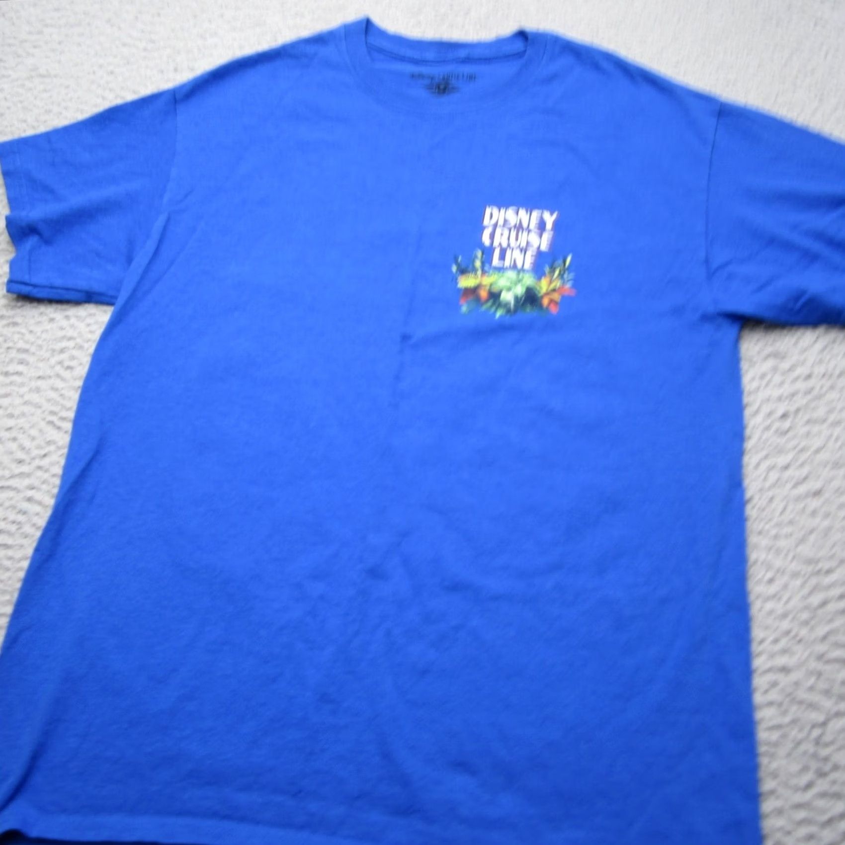 Disney Disney Shirt Mens Medium Blue Mickey Bahamas Disney Cruz Line Crew Short Sleeve Size US M / EU 48-50 / 2 - 3 Thumbnail