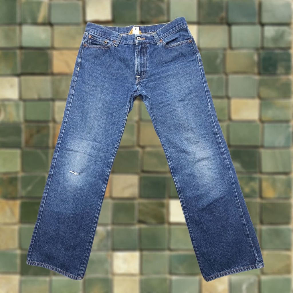 Lucky Brand Lucky Brand Vintage Jeans Mens 33 x 30 Dark Wash Straight 5-Pocket Denim Blue Computer Size US 33 - 1 Thumbnail