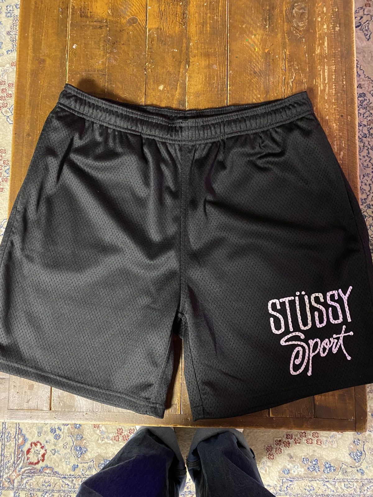 Stussy Mesh Short Sport “Black” Size US 34 / EU 50 - 1 Thumbnail