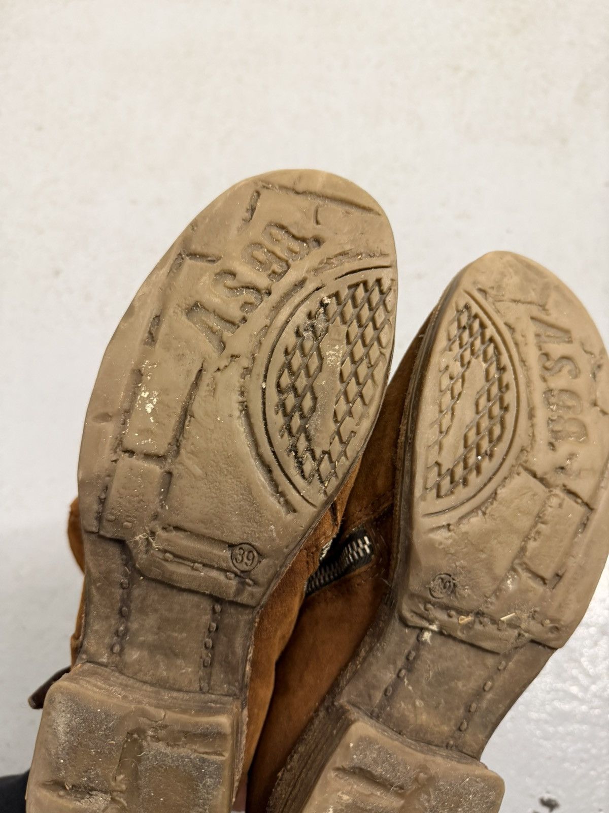 A.S.98 Avant-garde A.S.98 Fur Nubuk Leather Boots Size US 7 / EU 40 - 13 Thumbnail