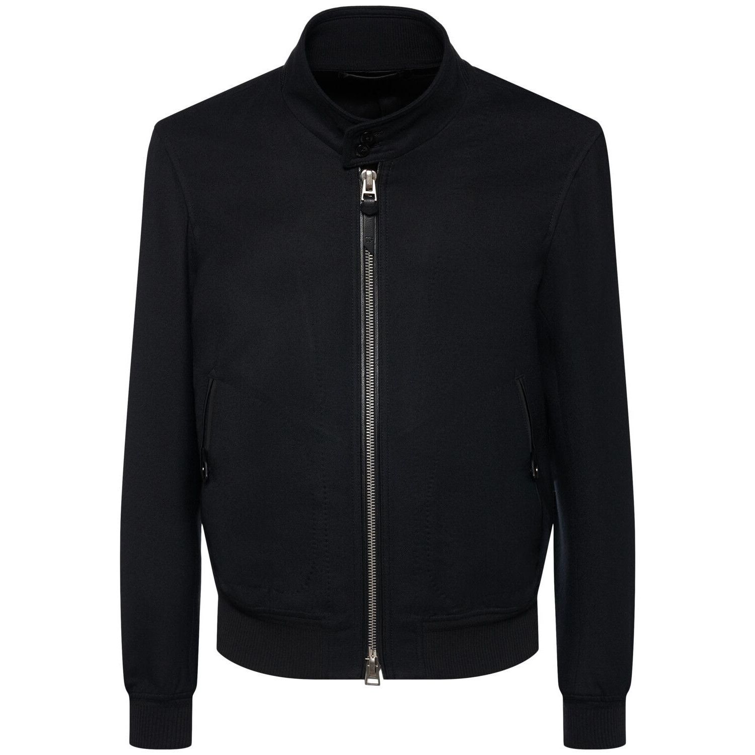 Tom Ford TOM FORD Black Wool Jacket New & Authentic (Men's size:L;) Size US L / EU 52-54 / 3 - 1 Thumbnail