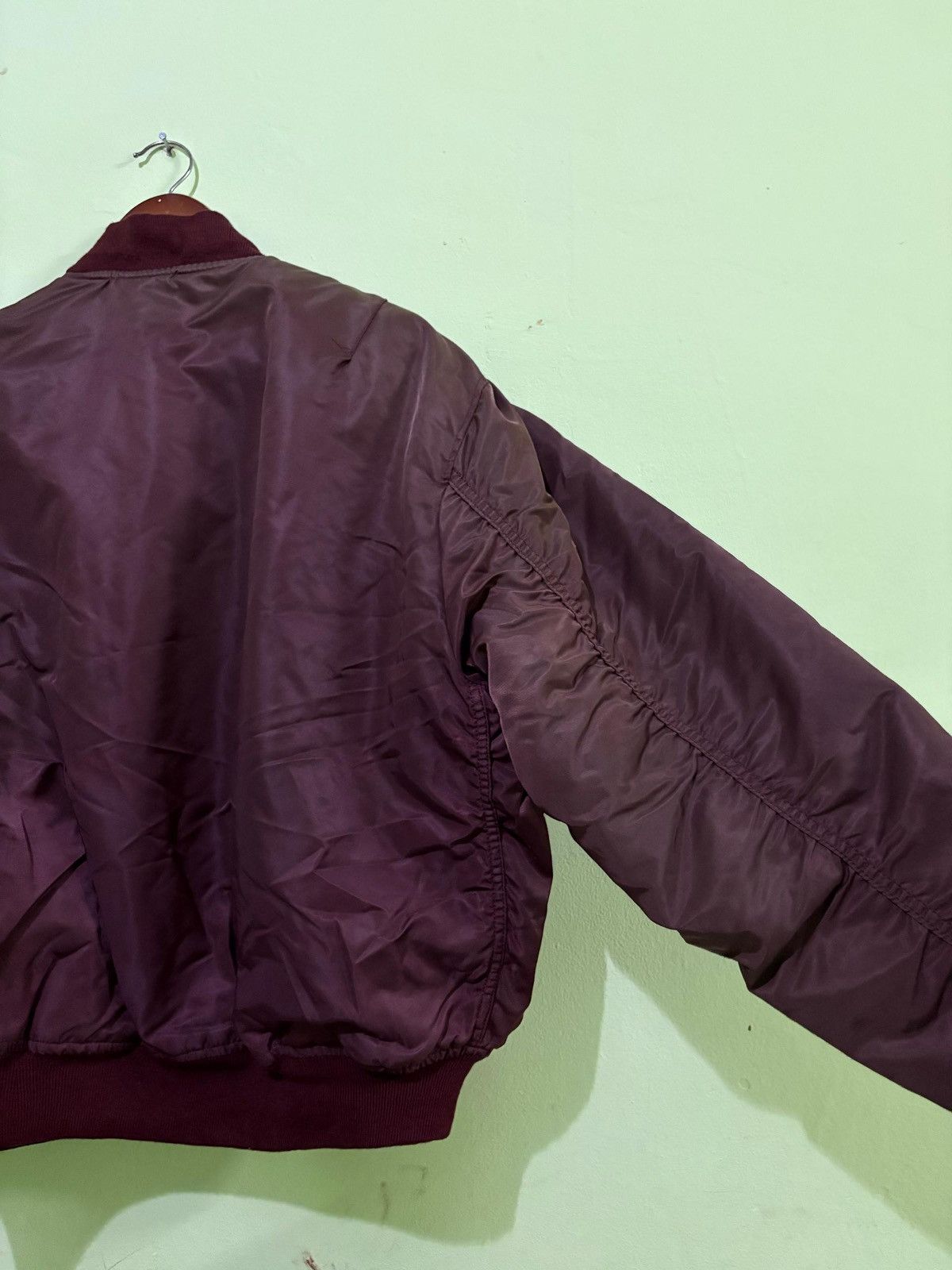 Alpha Industries Vintage Alpha Industries MA-1 Bomber Jacket Flight Jacket Size US L / EU 52-54 / 3 - 8 Thumbnail
