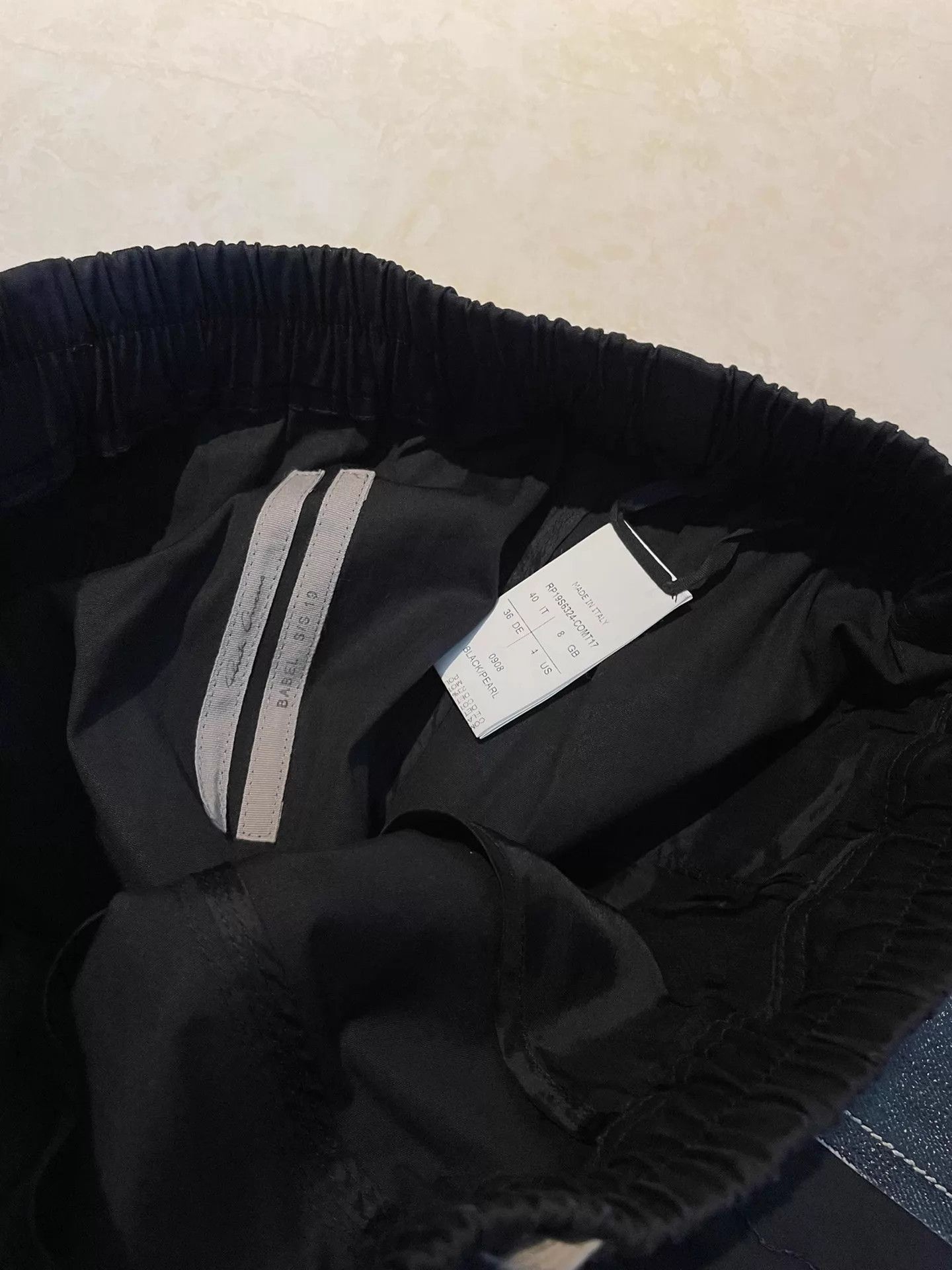 Rick Owens RO 19SS Babel Pusher Tassel Waxed Leather Short Size US 26 / EU 42 - 3 Thumbnail