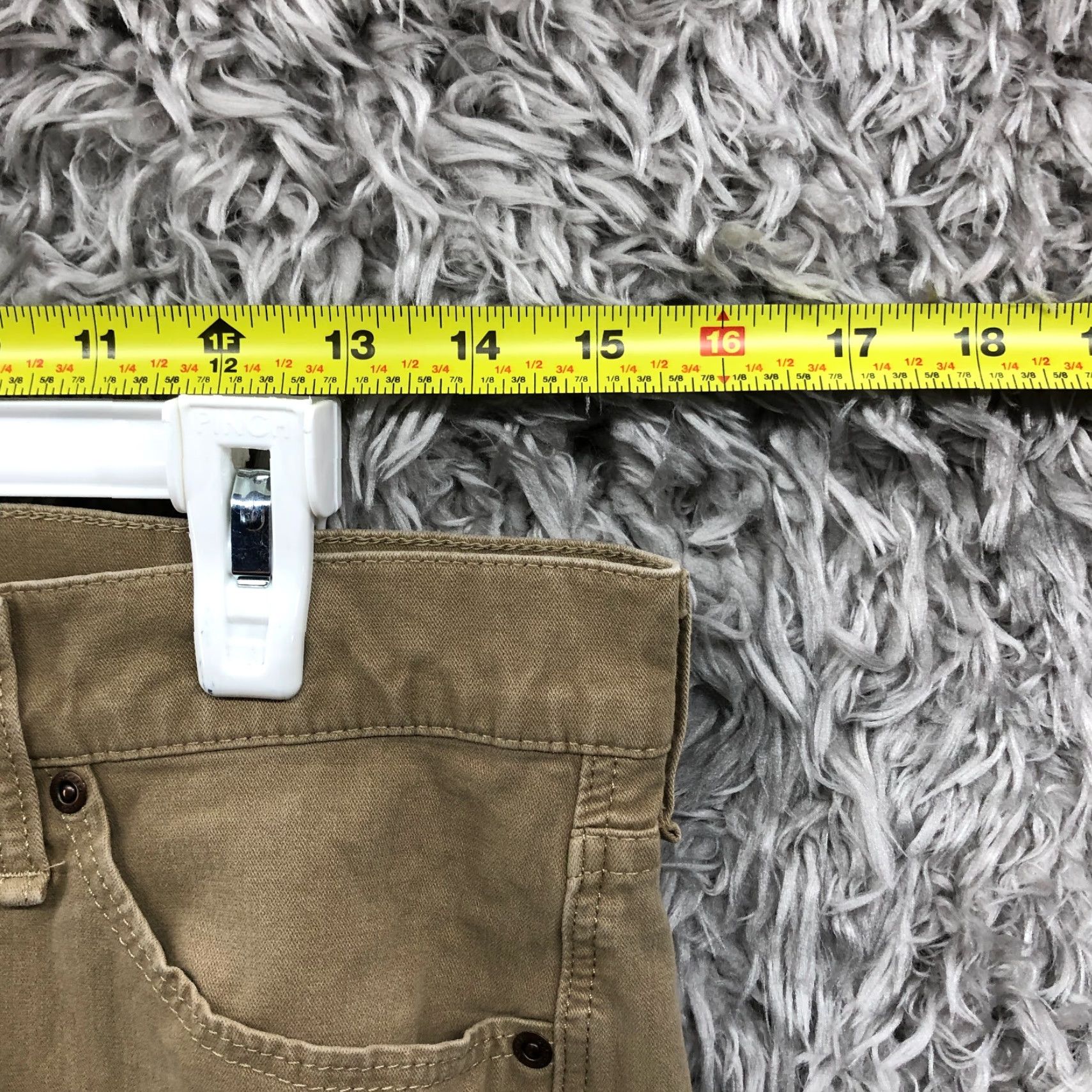 Dockers DOCKERS Slim Fit Jean Cut Chino Pants Size 30x32 Beige Mid Rise Straight Leg Mens Regular 5-Pocket Design Dockers Signature Khaki Size US 30 / EU 46 - 2 Thumbnail