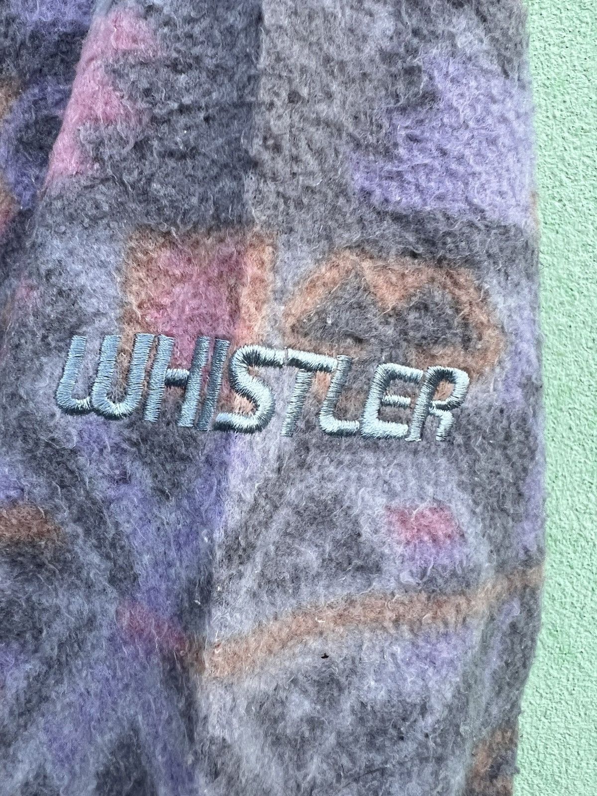 Vanson Leathers Vtg VANSON Sportswear Whistler Fleece Aztec Pattern Pullover Size US XL / EU 56 / 4 - 7 Thumbnail