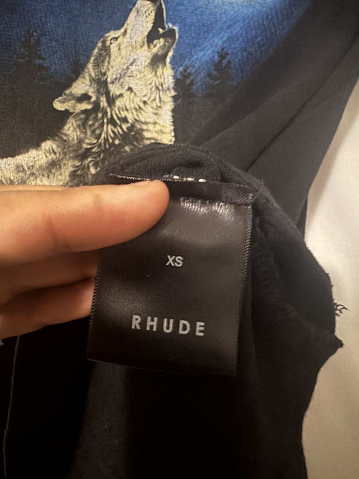 Rhude Rhude “Wolf” Tee Size US S / EU 44-46 / 1 - 3 Thumbnail