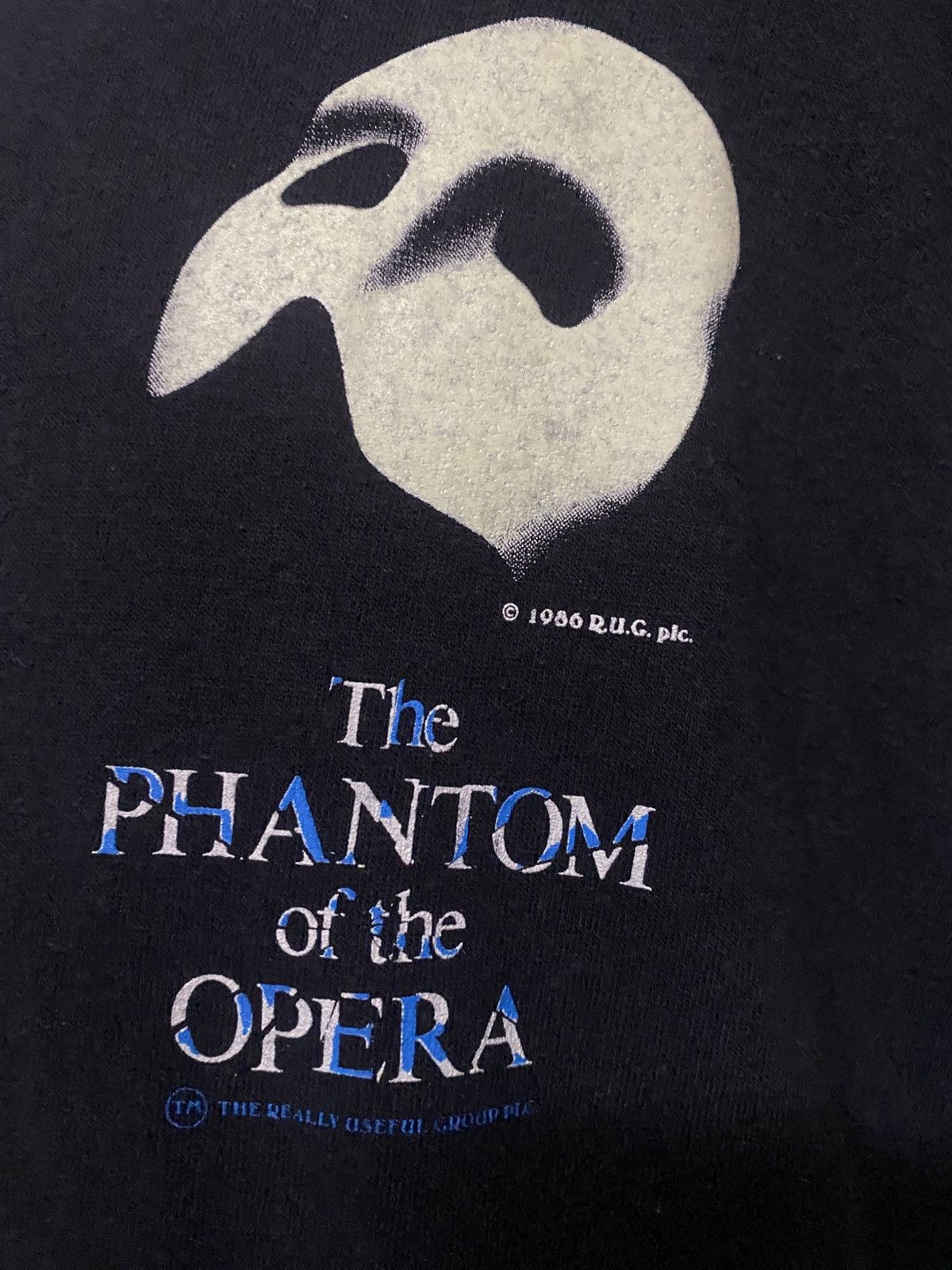 Other Vintage 1986s Phantom Of The Opera Tshirt Size US L / EU 52-54 / 3 - 4 Thumbnail
