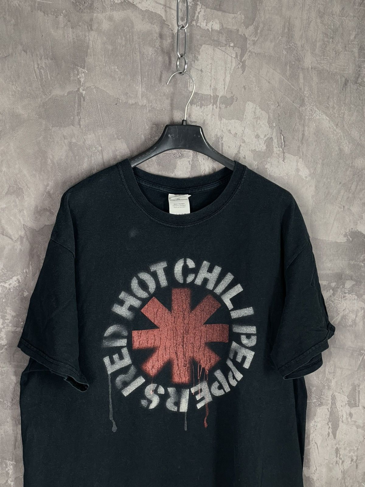 Band Tees × Vintage Vintage Red Hot Chilli Peppers Motion Logo Music Tee Y2k Size US L / EU 52-54 / 3 - 7 Thumbnail
