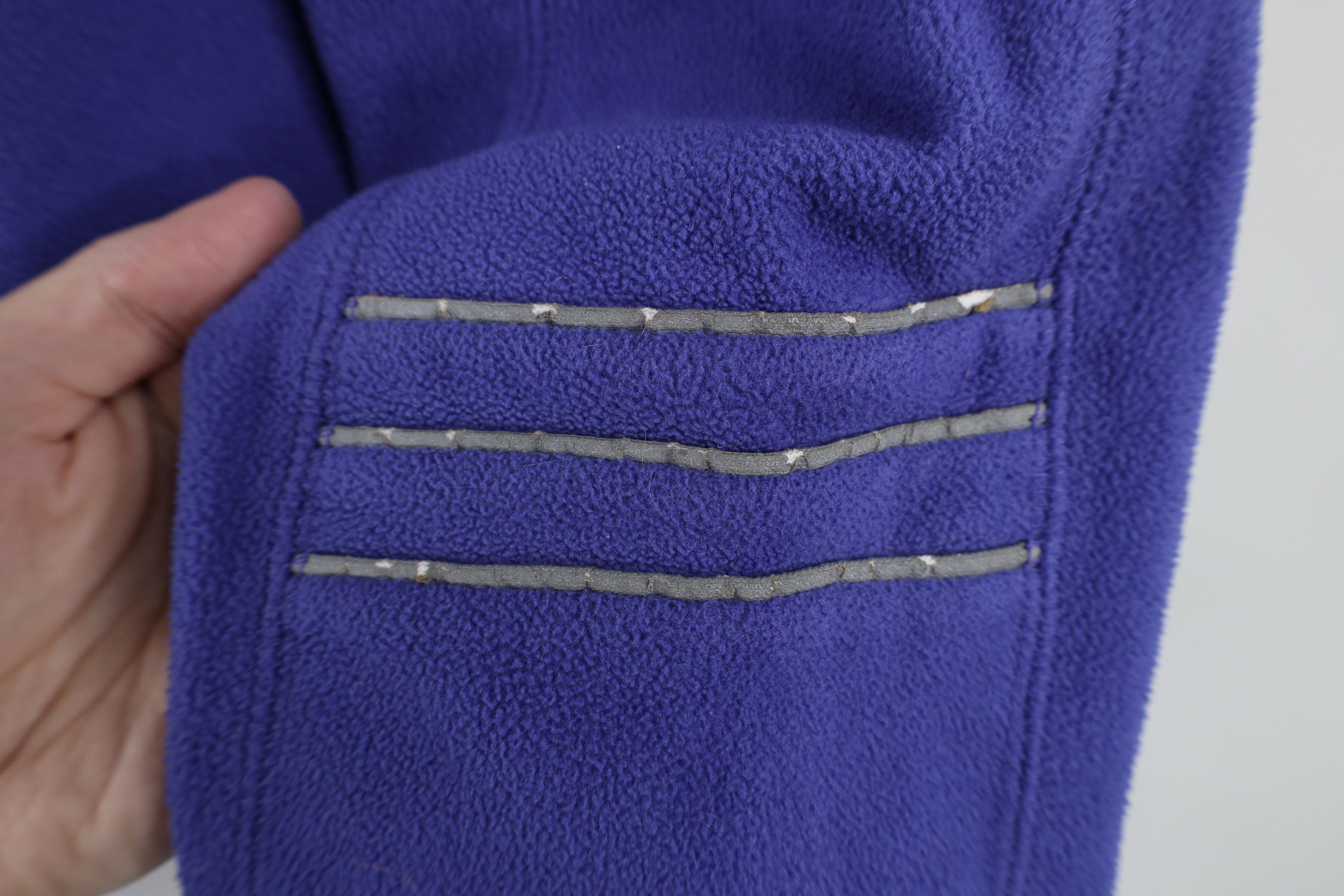 Adidas × Vintage Vintage 90s Adidas Reflective Fleece Pullover Sweater Size M / US 6-8 / IT 42-44 - 5 Thumbnail