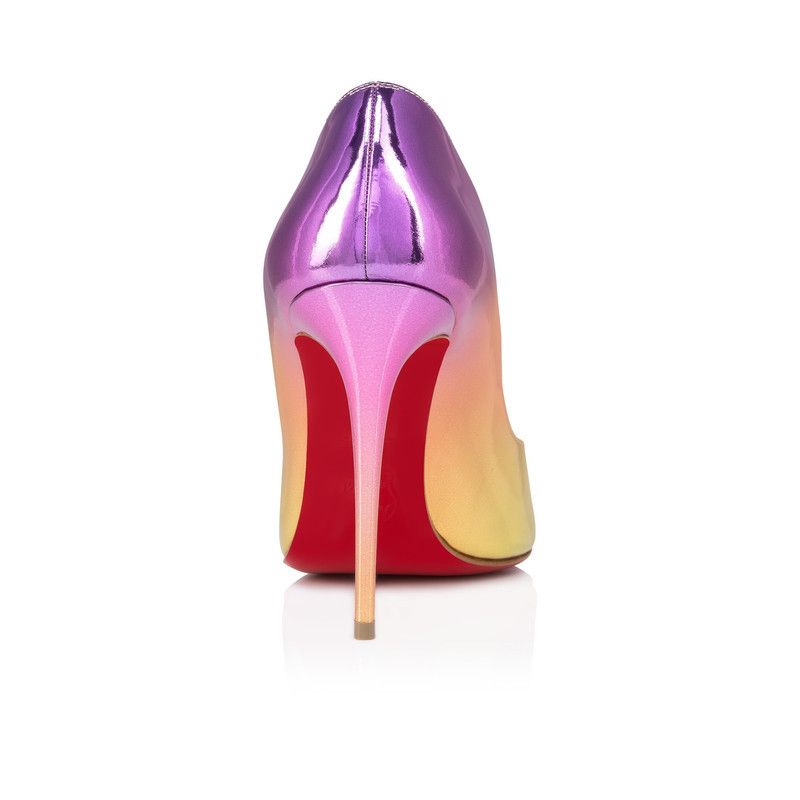 Christian Louboutin os11x0526 Hot Chick Specchio Leather 100mm Pumps Multicolor Size US 9 / IT 39 - 4 Thumbnail
