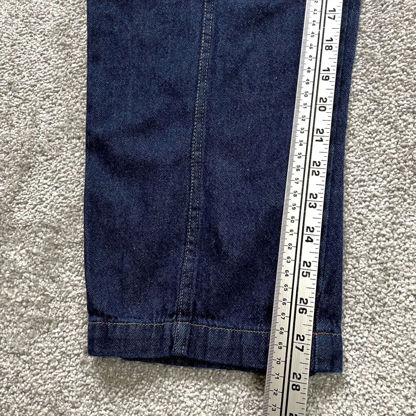 Vintage Roman Originals Jeans Pants Womens Plus 16W Blue Classic Fit Straight 30x28 Denim 100% Cotton Holiday? No, keep concise. Size 30" / US 8 / IT 44 - 4 Thumbnail