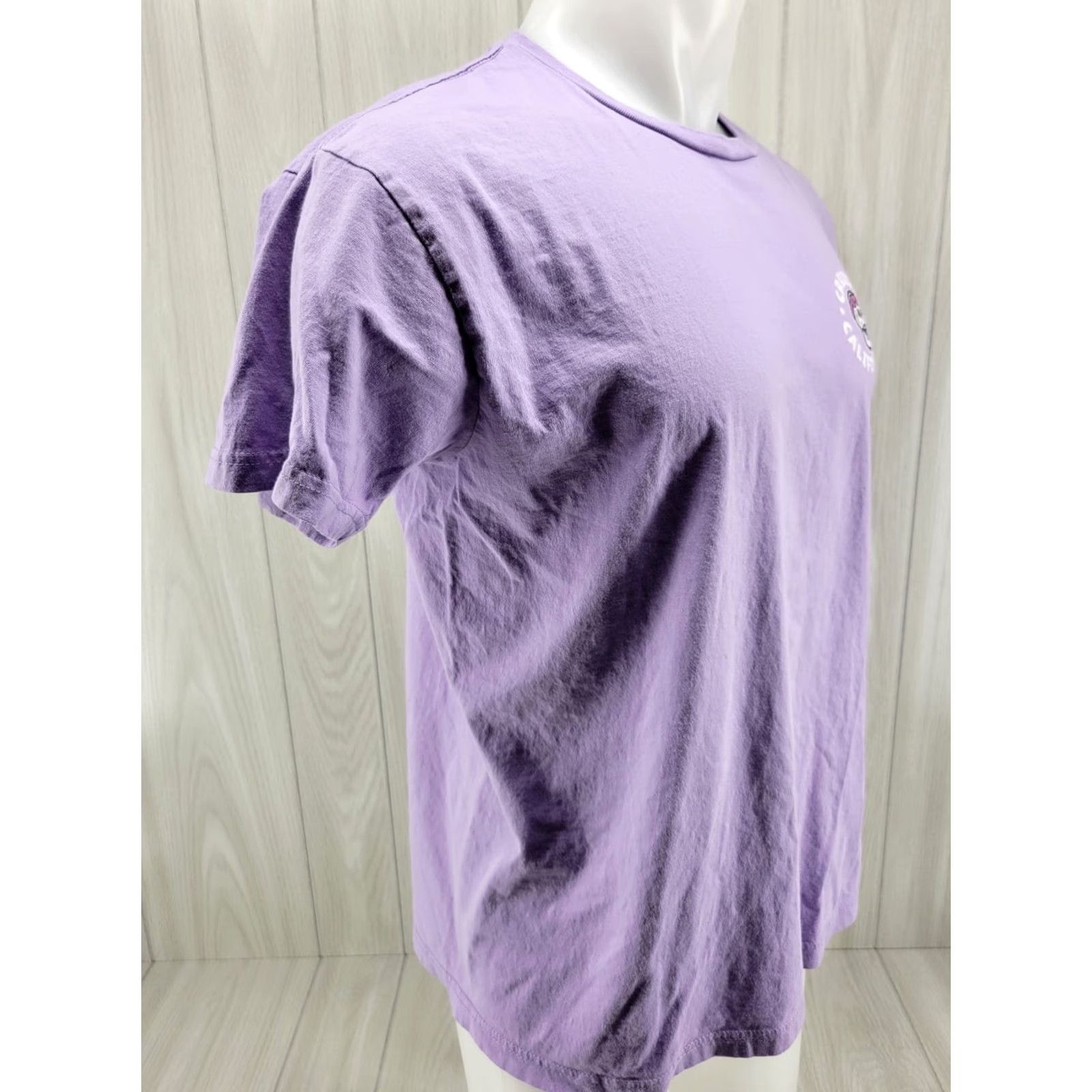 Vintage SCW Crusin California T-Shirt L Purple Women Short Sleeve Crew Neck Tee Los Angelas Size L / US 10 / IT 46 - 5 Thumbnail