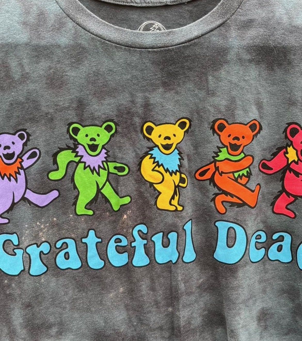 Liquid Blue Grateful Dead T Shirt Graphic Tie Dye Dancing Bears Size US XL / EU 56 / 4 - 5 Thumbnail