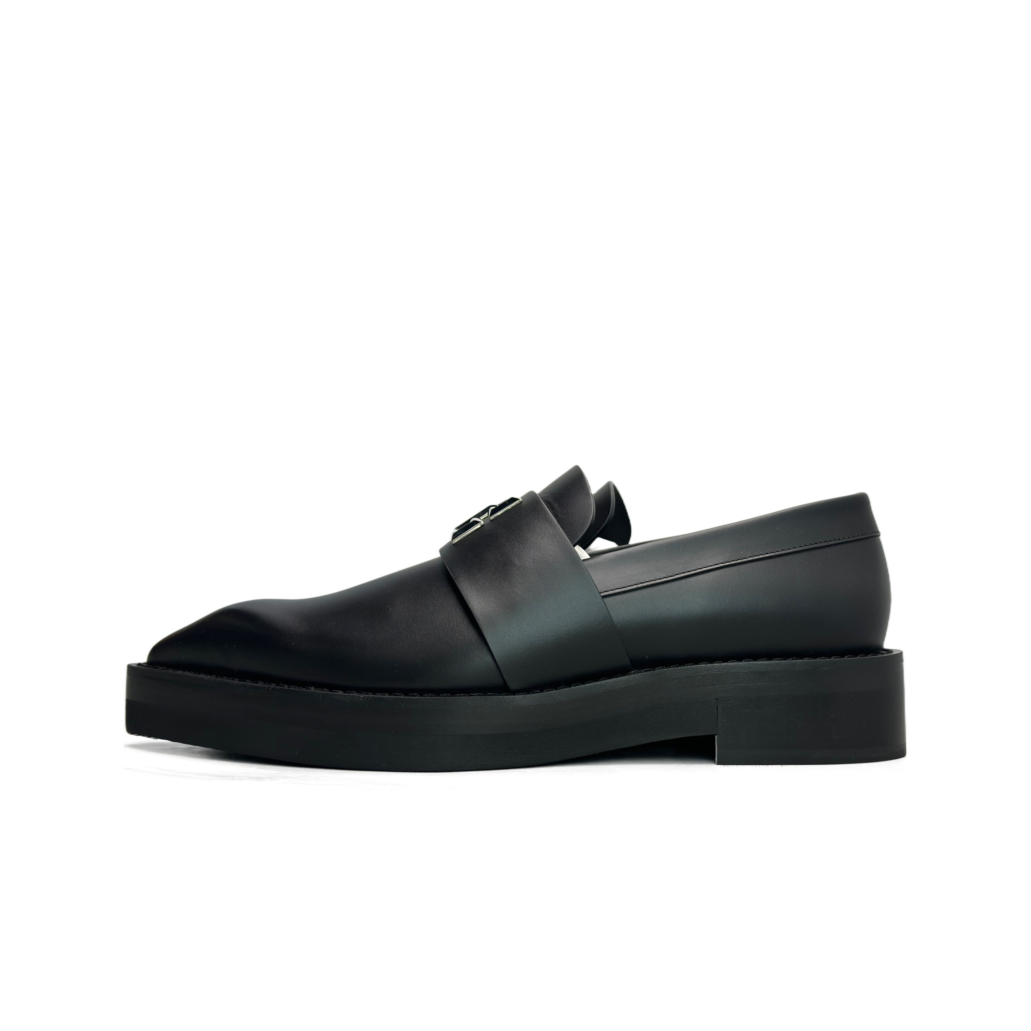 Balmain Balmain Logo Leather Loafers Size 10 Size US 10 / EU 43 - 1 Thumbnail