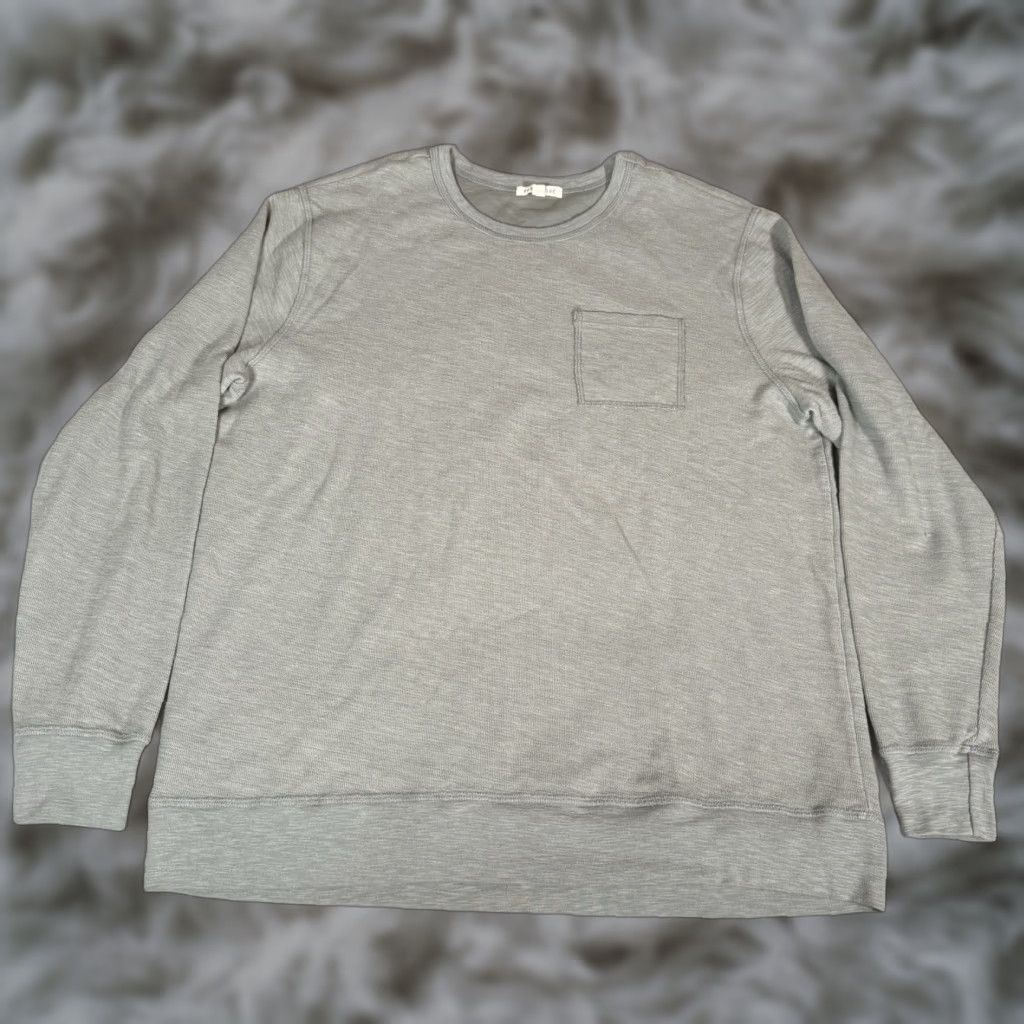 Vintage VINTAGE? Wait - Forty Five Pocket Long Sleeve T Shirt Mens XL Light Green Size US XL / EU 56 / 4 - 1 Thumbnail
