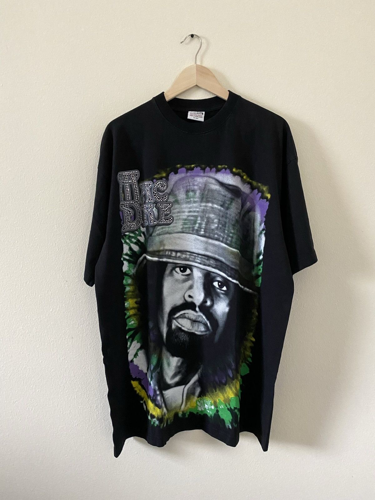 image of Vintage 2004 Mac Dre Memorial Shirt in Black, Men's (Size 2XL)