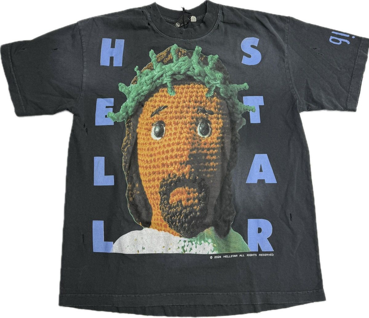 HELLSTAR Hellstar Crochet T-shirt Size US S / EU 44-46 / 1 - 1 Thumbnail