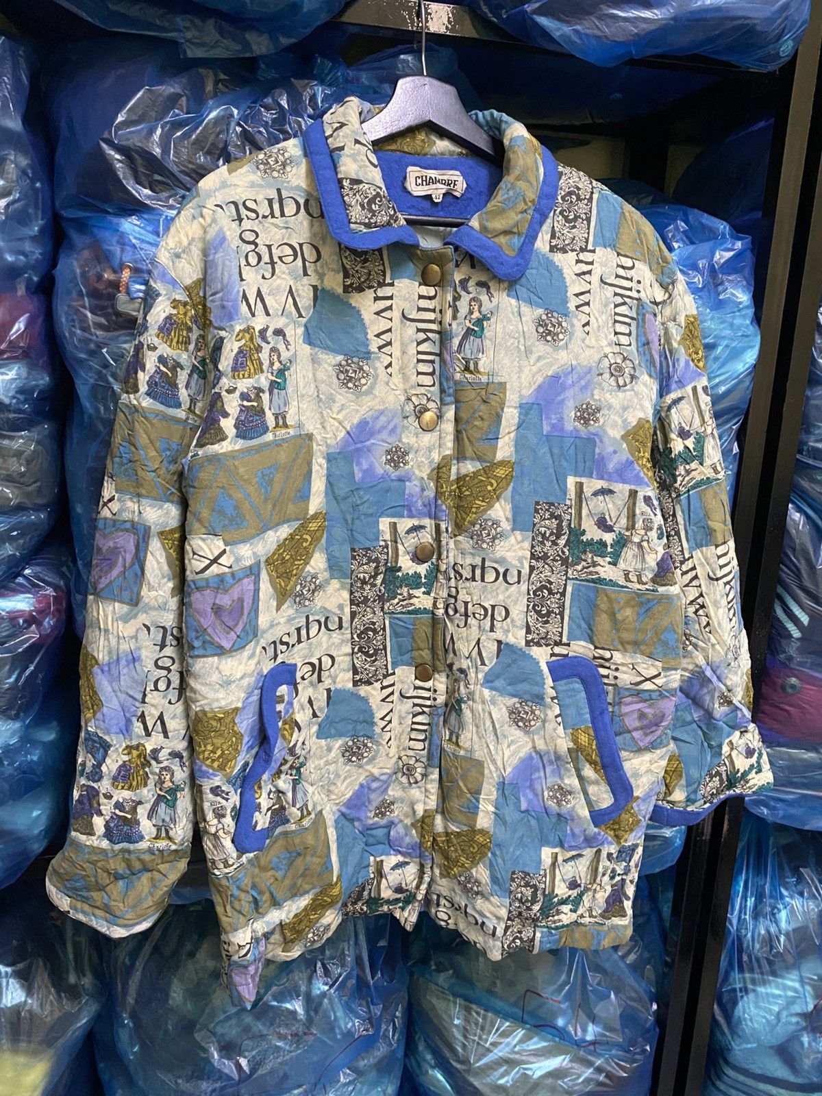 Vintage VINTAGE CAMBRE CLASSIC PRINT JACKET Size US XS / EU 42 / 0 - 3 Thumbnail