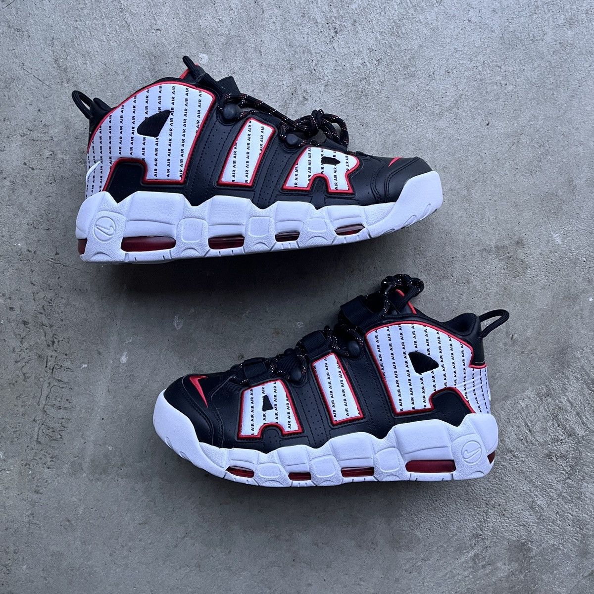 Nike Nike Air More Uptempo Pinstripe Size US 12 / EU 45 - 2 Thumbnail