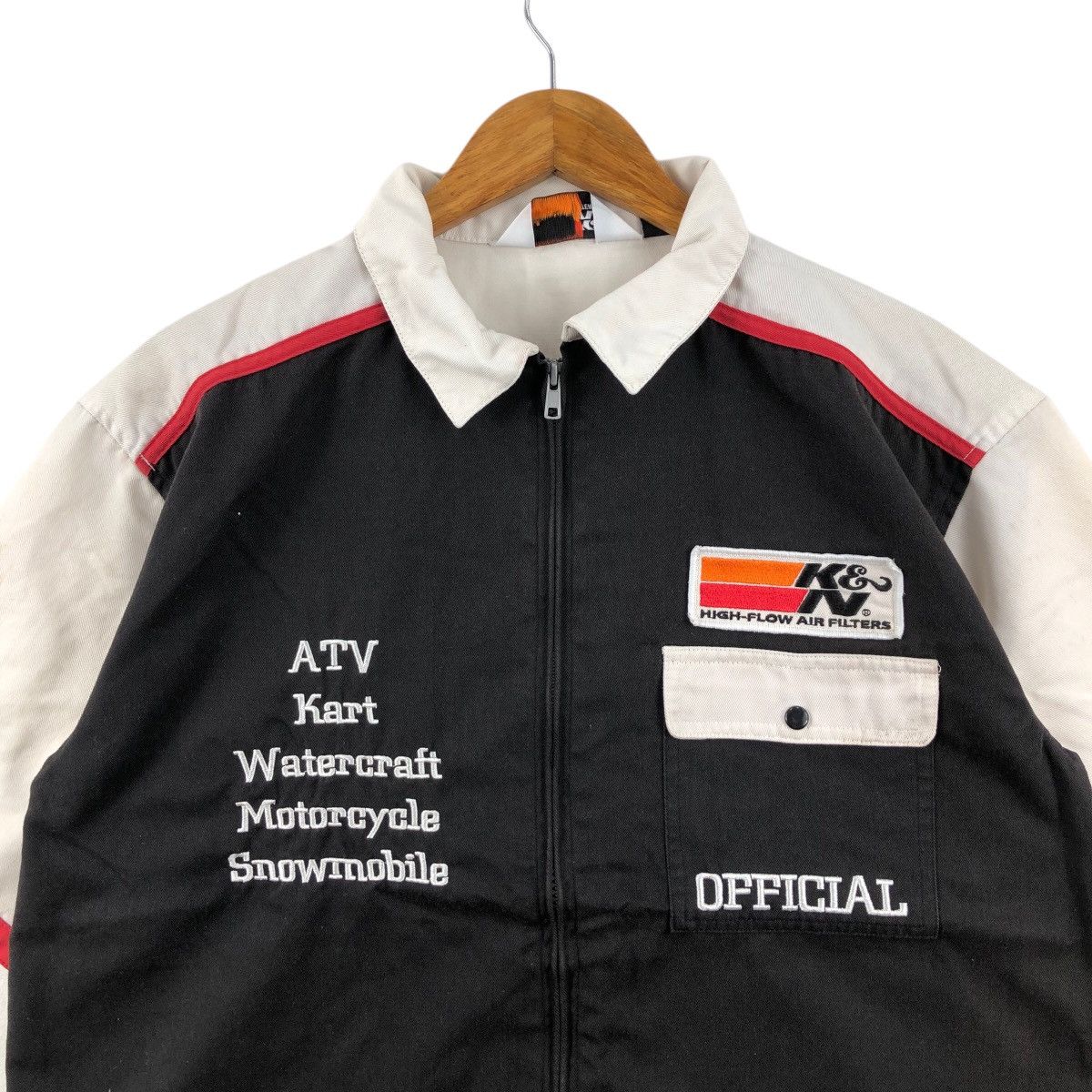Vintage Vintage K&N Performance Work Shirt Racing Team Motosports Size US L / EU 52-54 / 3 - 2 Thumbnail