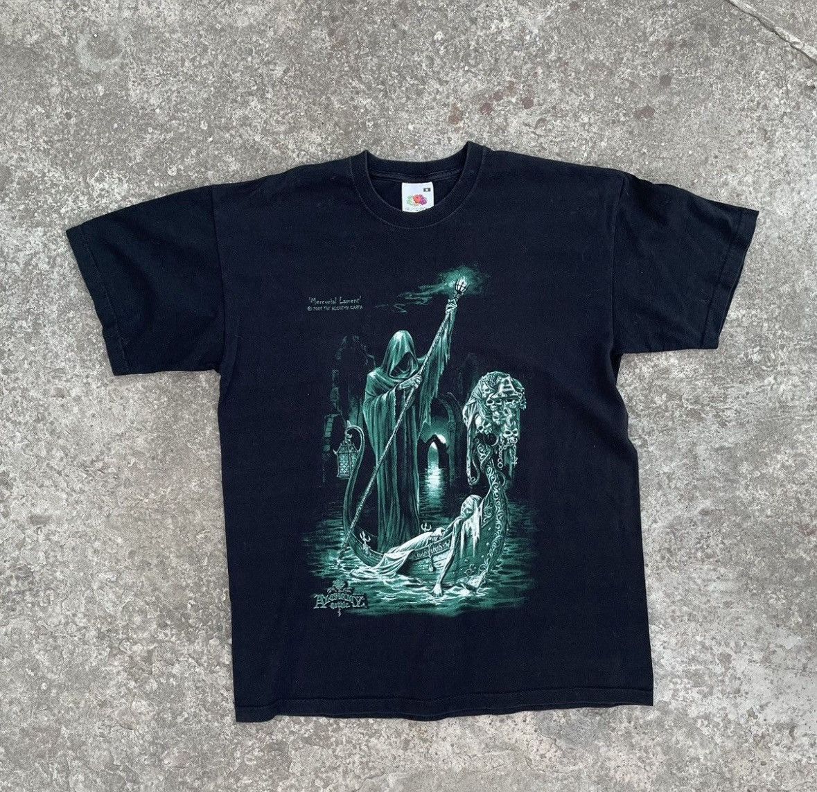 RAGEBLUE Vintage Adult Alchemy Gothic 2001 T-shirts Band Rock Rare Size US M / EU 48-50 / 2 - 2 Thumbnail