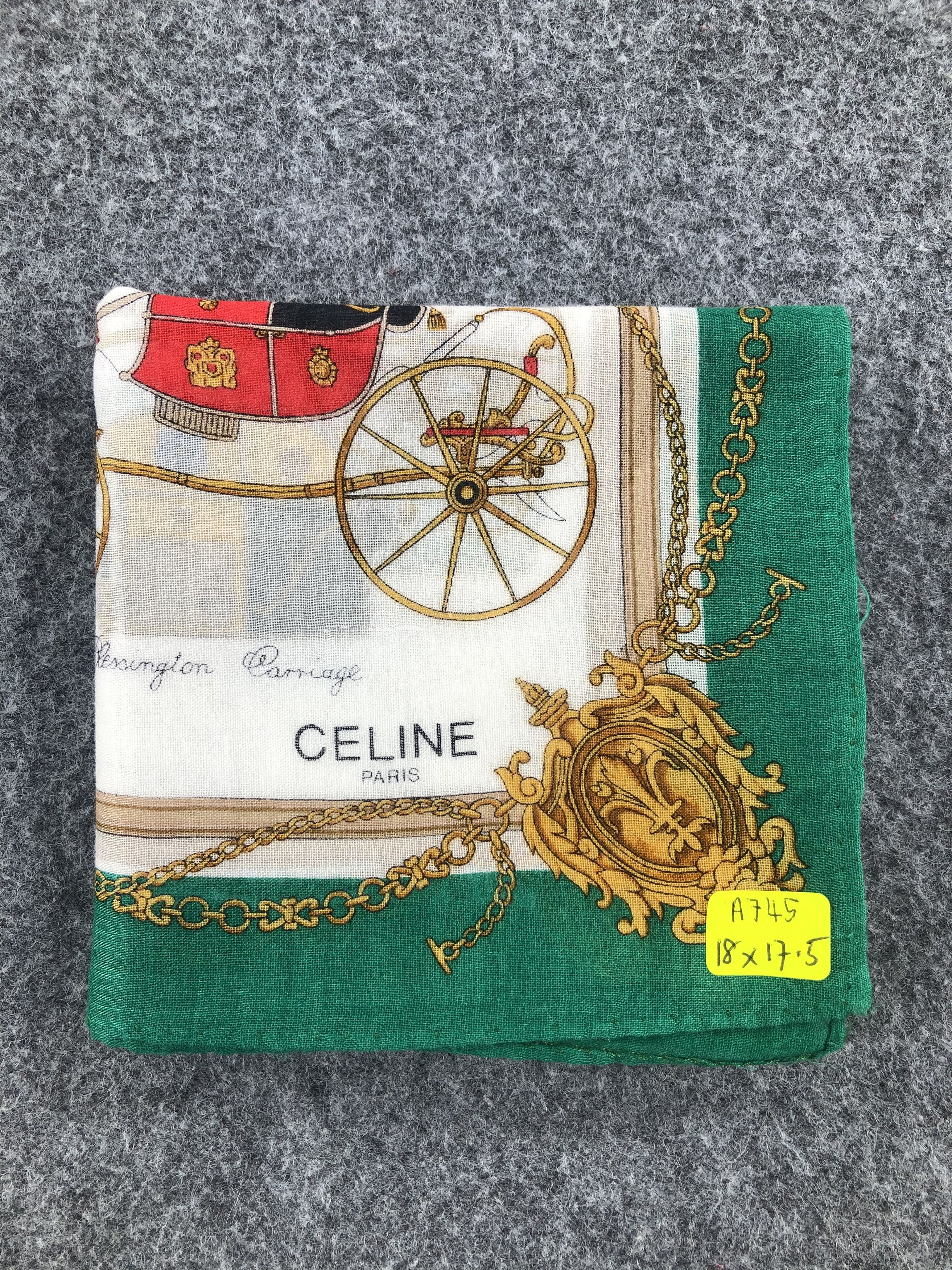 Celine Celine Handkerchief / Bandana / Neckerchief Size ONE SIZE - 6 Thumbnail