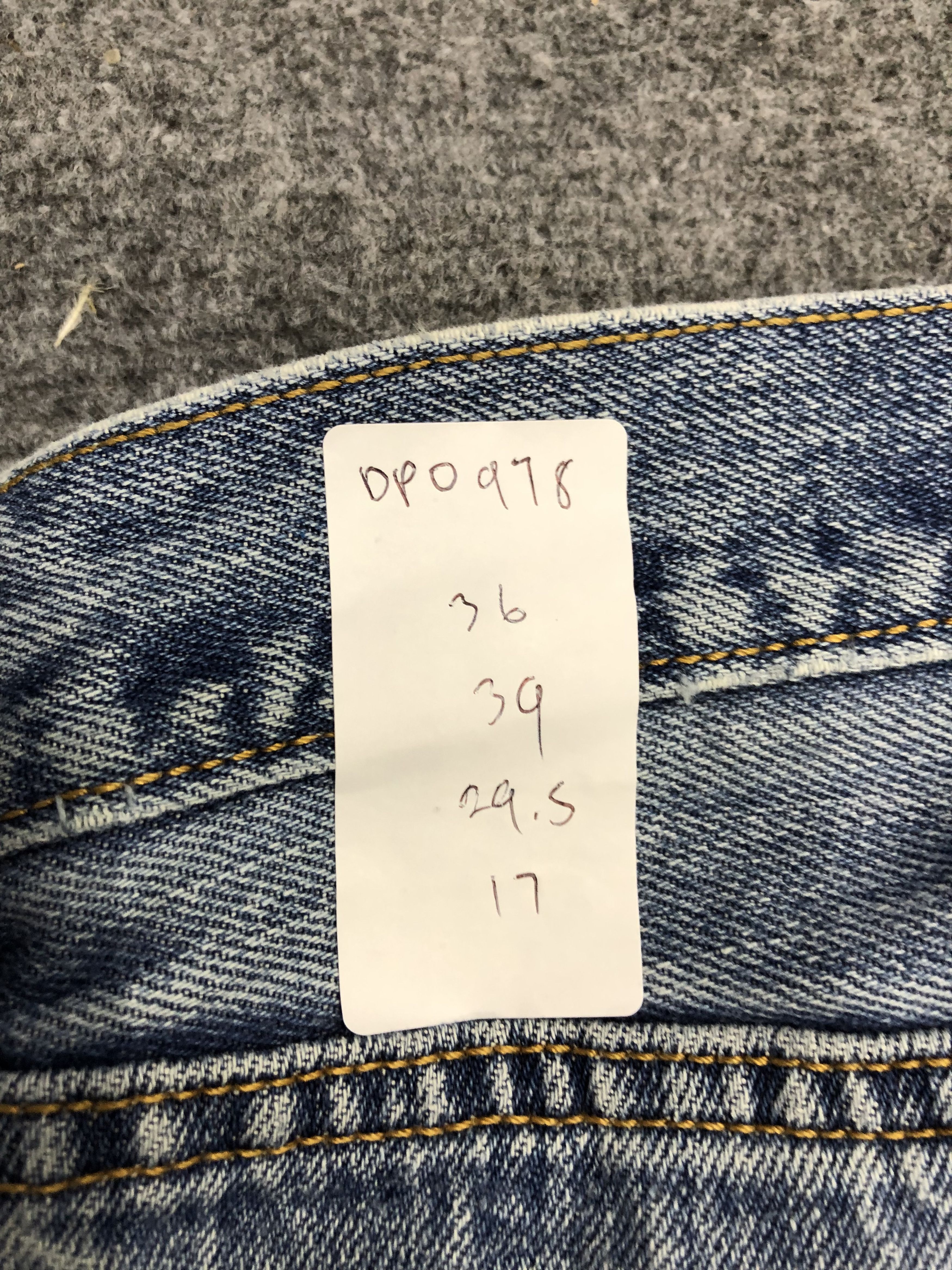 Levi's × Vintage Vintage 90s Levis 501 Light Wash Jeans DP0978 Size US 36 / EU 52 - 18 Thumbnail