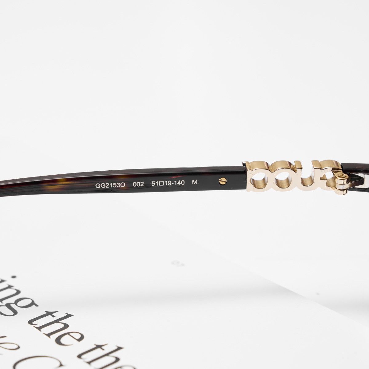Gucci GUCCI GG2153O 002 GLASSES Size ONE SIZE - 5 Thumbnail