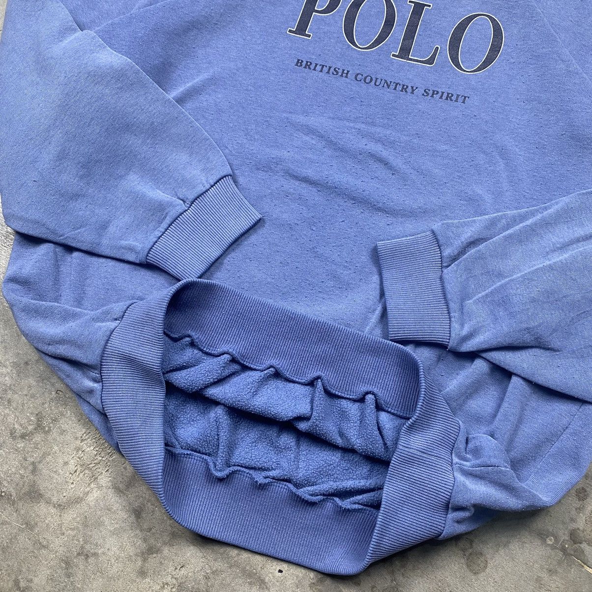 Sports Specialties × Vintage 90s Polo British Country Spirit Crewneck Size US L / EU 52-54 / 3 - 3 Thumbnail