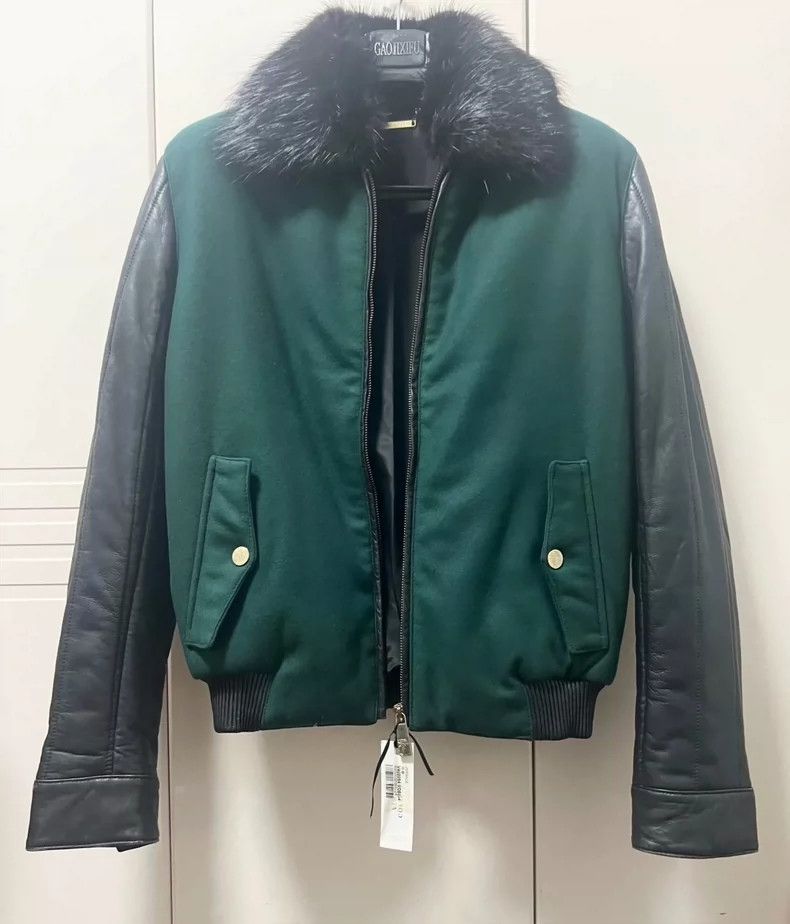 Versace Versace Real sheepskin coat with fox fur collar Size L / US 10 / IT 46 - 3 Thumbnail