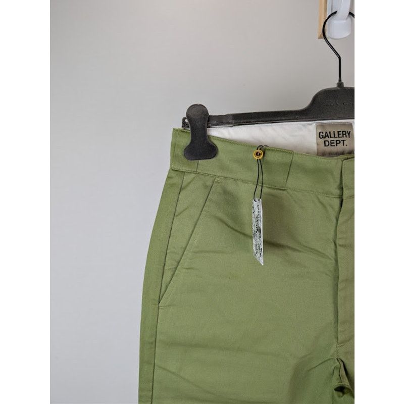Gallery Dept. o1rshd1 LA Chino Pants in Green Size US 32 / EU 48 - 6 Thumbnail