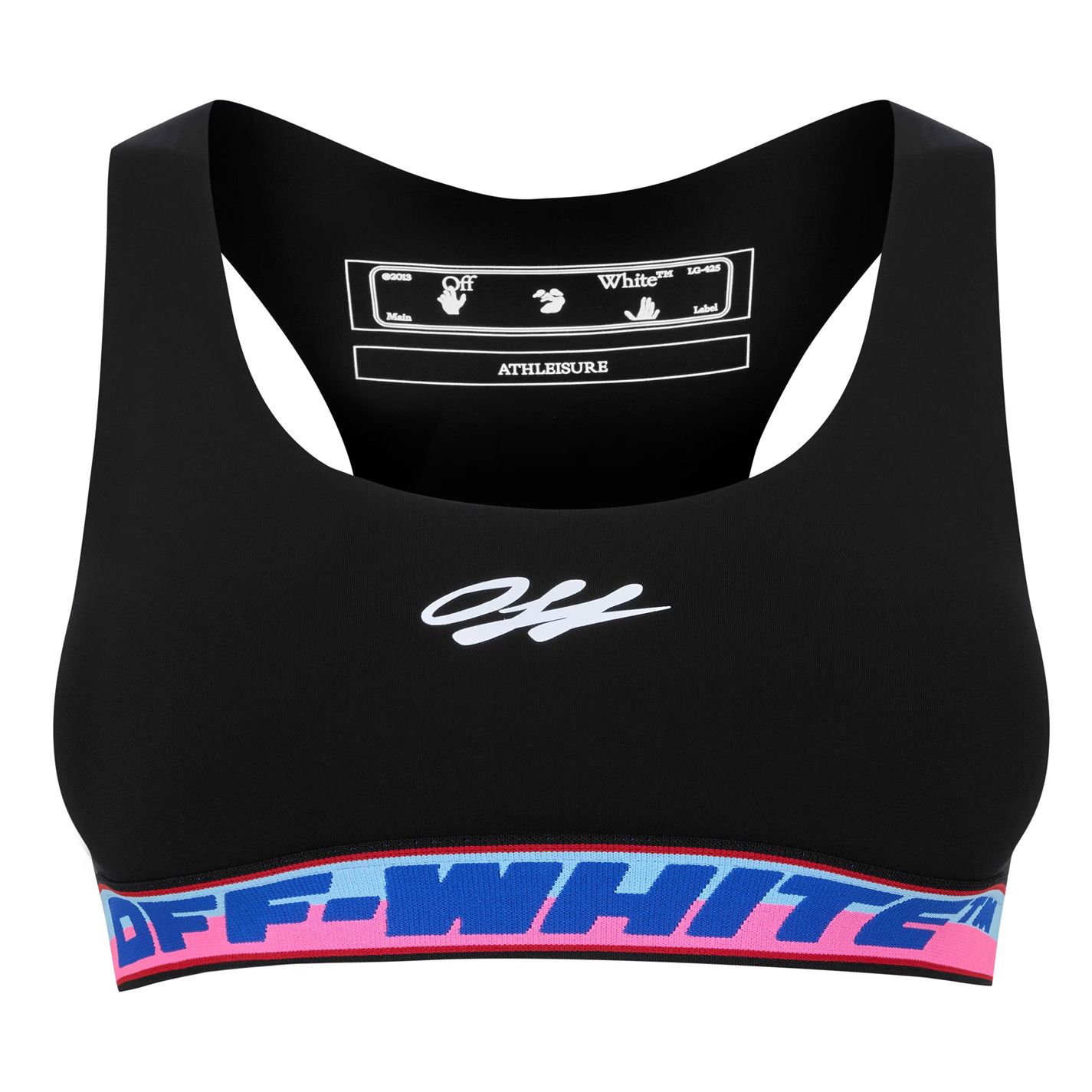Off-White o1g2r1mq1224 Crop Tops in Black Size XS / US 0-2 / IT 36-38 - 1 Thumbnail