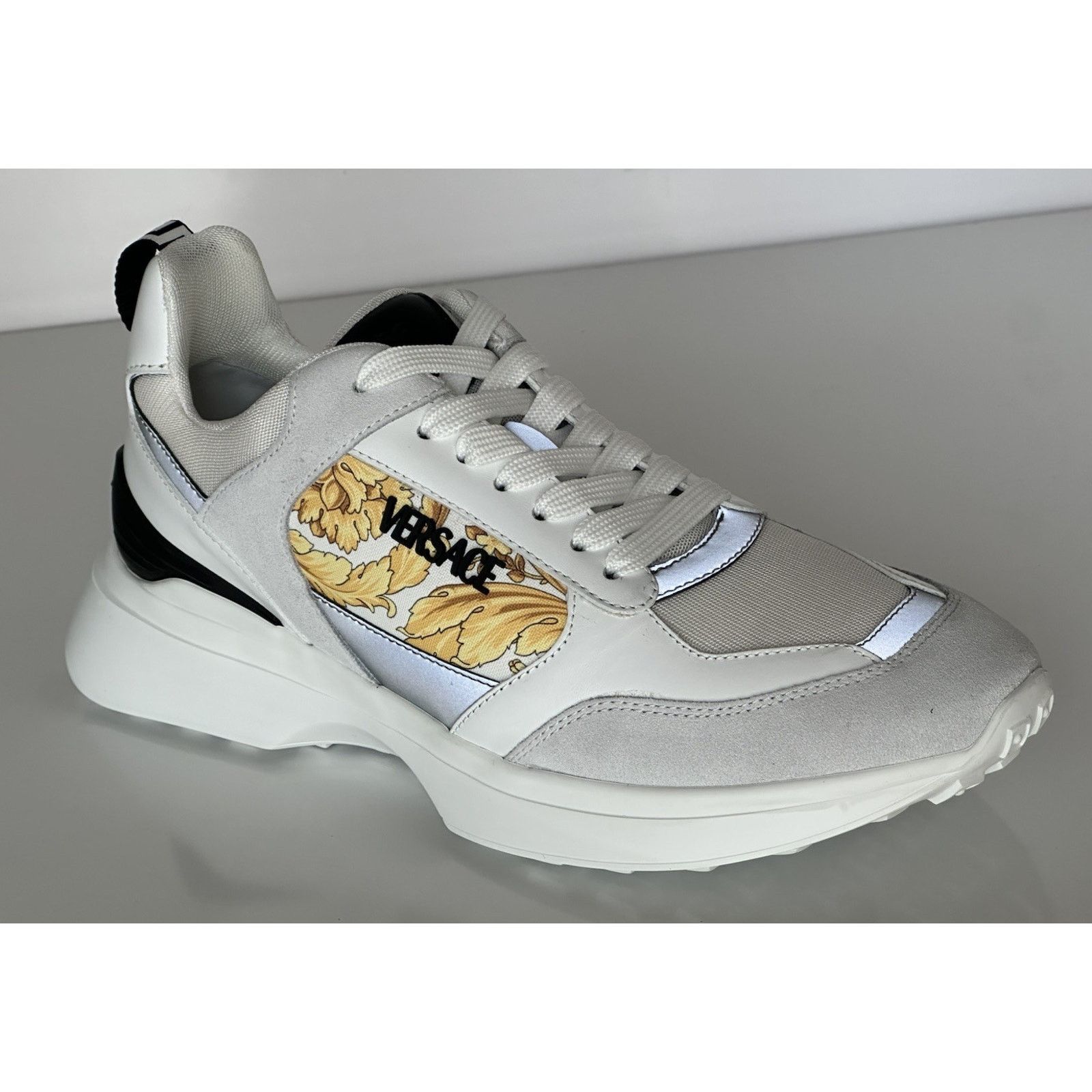 Versace Versace Medusa Men’s White/Black/Gold Sneakers 11 US 1011942 Size US 11 / EU 44 - 5 Thumbnail