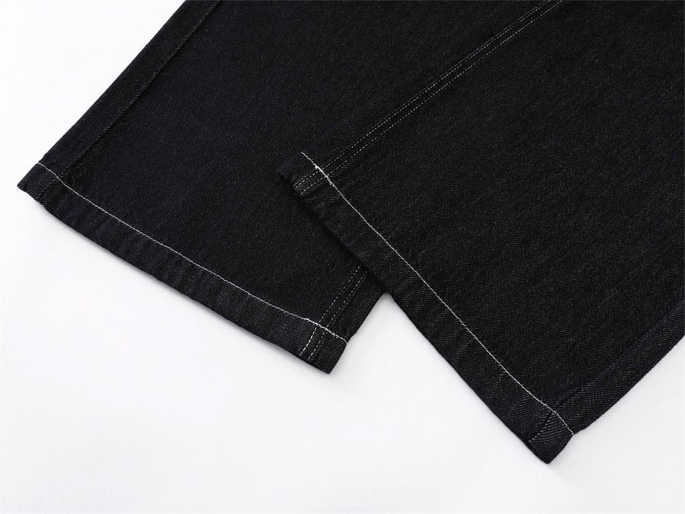 Jean Men's cleanfit high street casual loose wide-leg jeans Size US 32 / EU 48 - 6 Thumbnail