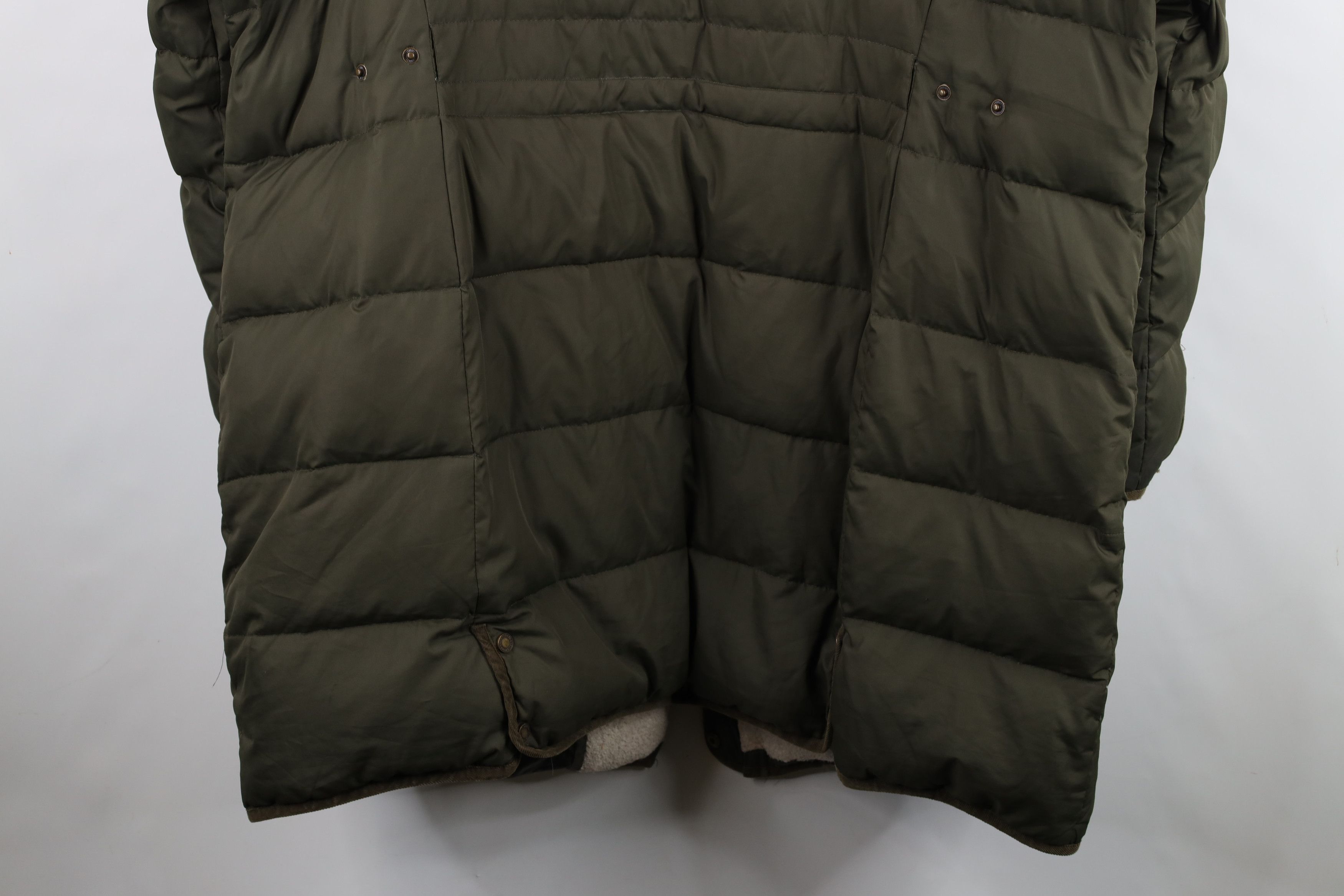 Ralph Lauren Vintage Ralph Lauren Duck Down Hooded Puffer Jacket Green Size 3XL / US 20-22 - 15 Thumbnail