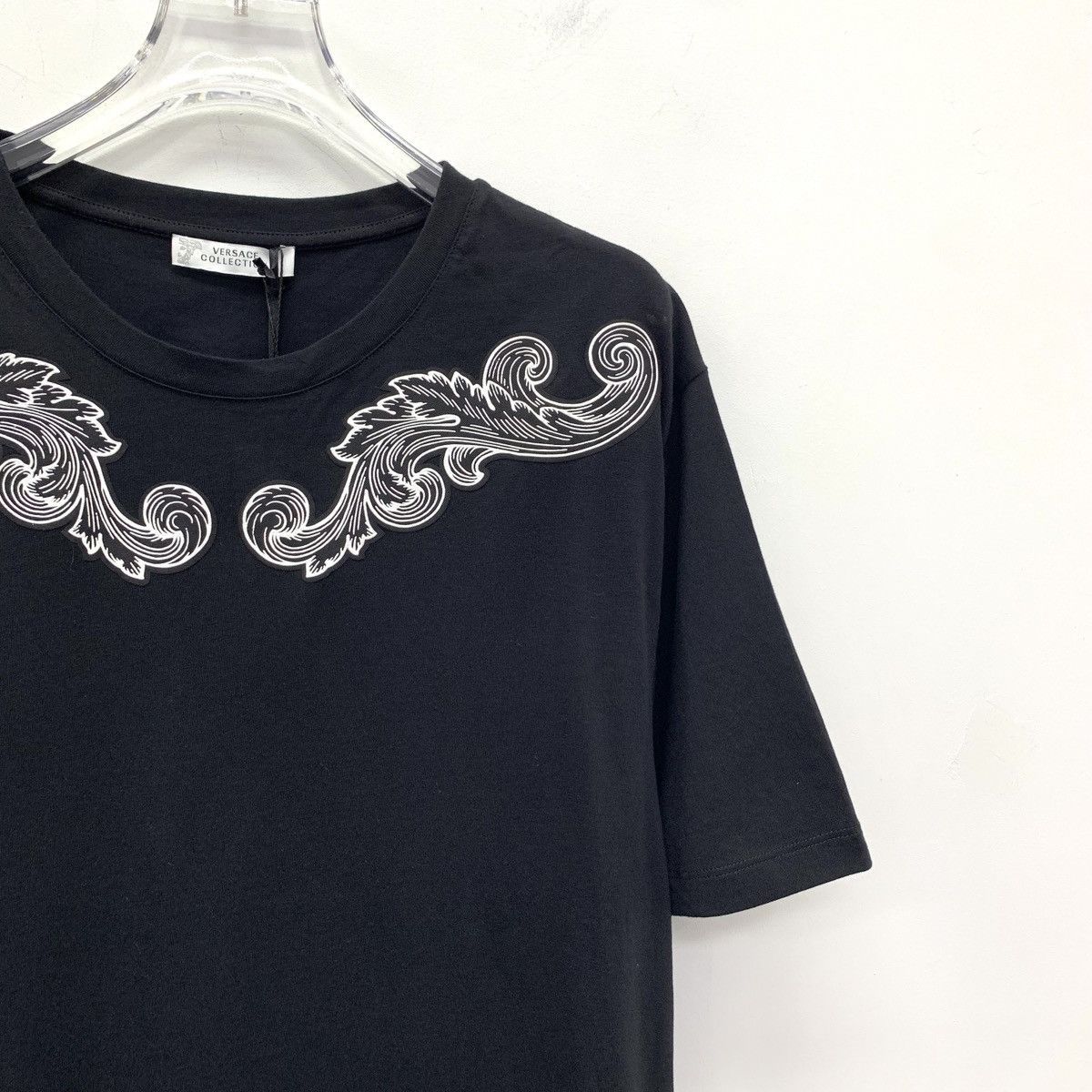 Versace Versace Pattern Print Cotton Short Sleeve T-Shirt K26WX Size US L / EU 52-54 / 3 - 3 Thumbnail